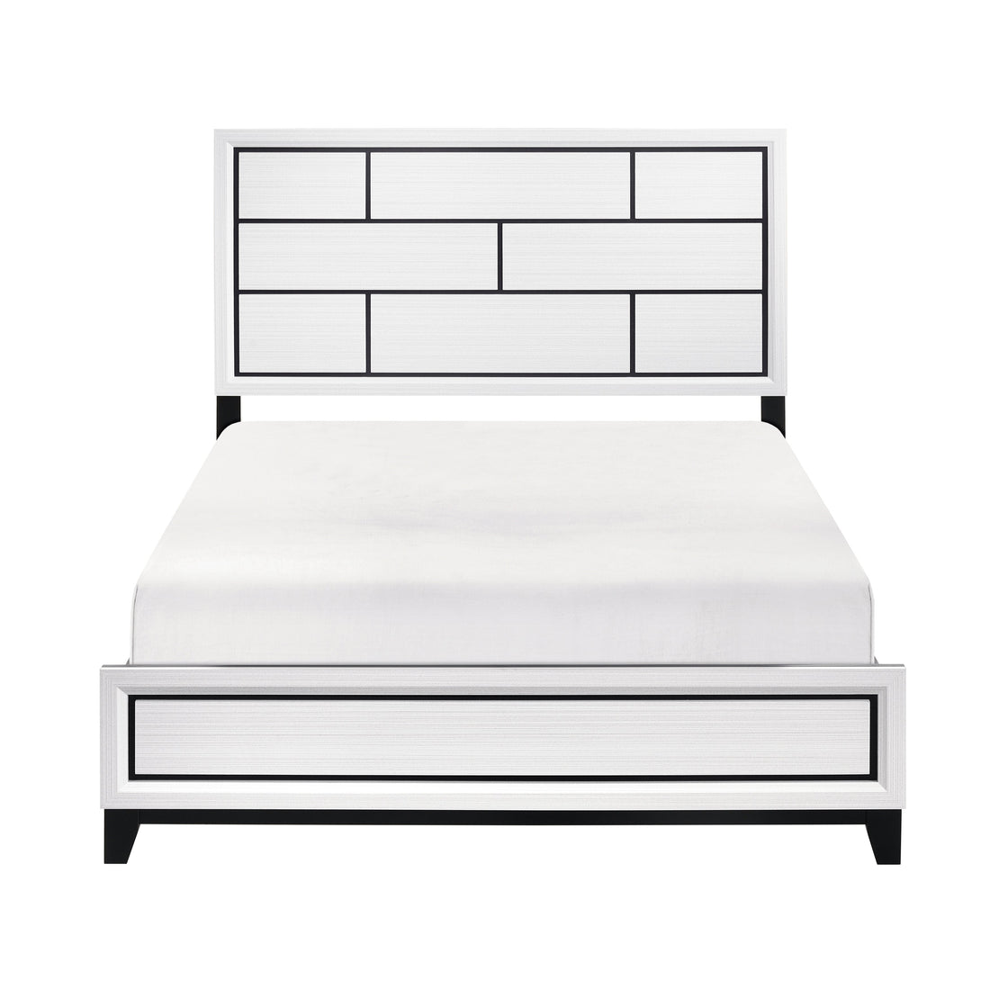 1645WH-1* (2) Queen Bed - 1645WH-1* - Bien Home Furniture & Electronics