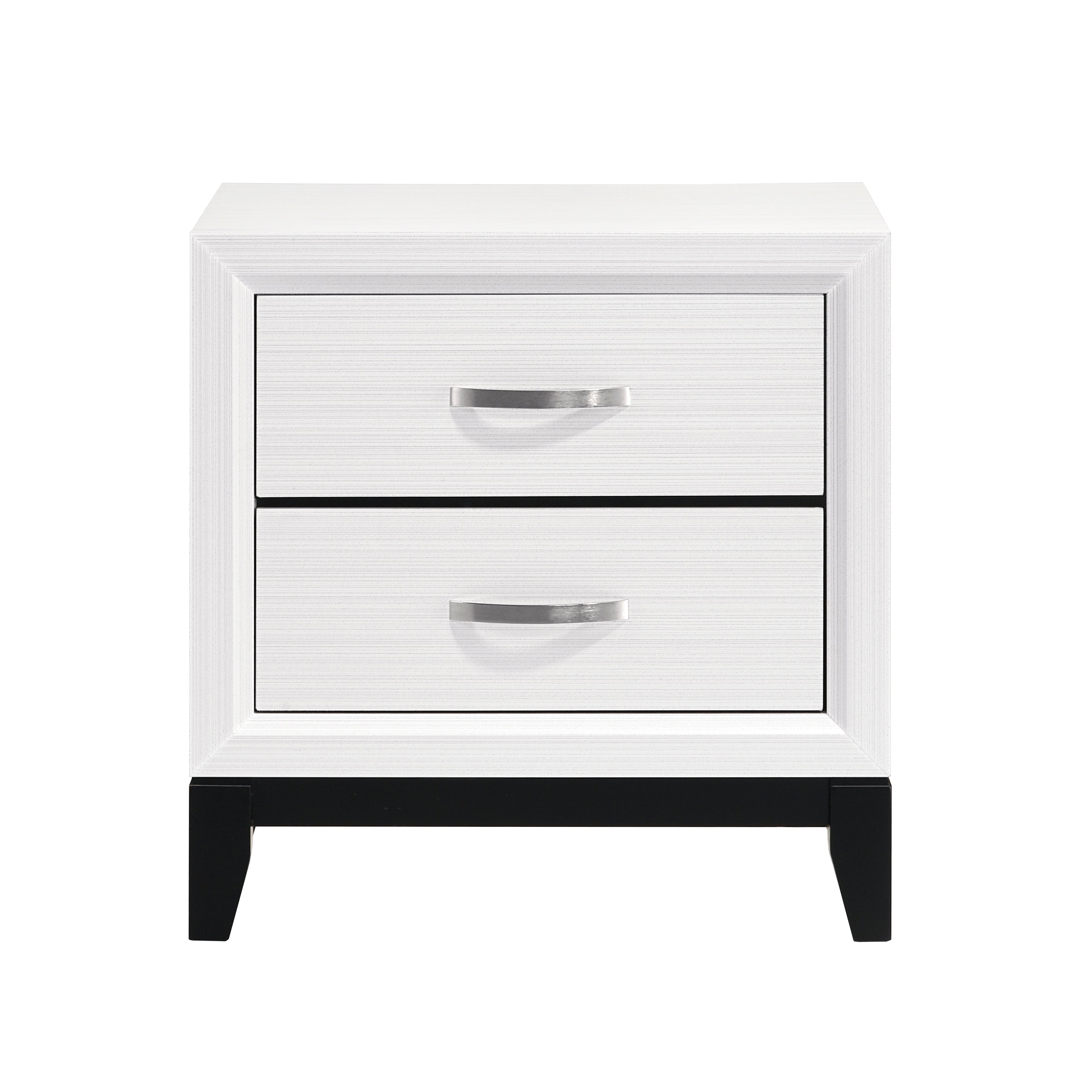 1645WH-1*4 4pc Set (QB+NS+DR+MR) - 1645WH-1*4 - Bien Home Furniture & Electronics