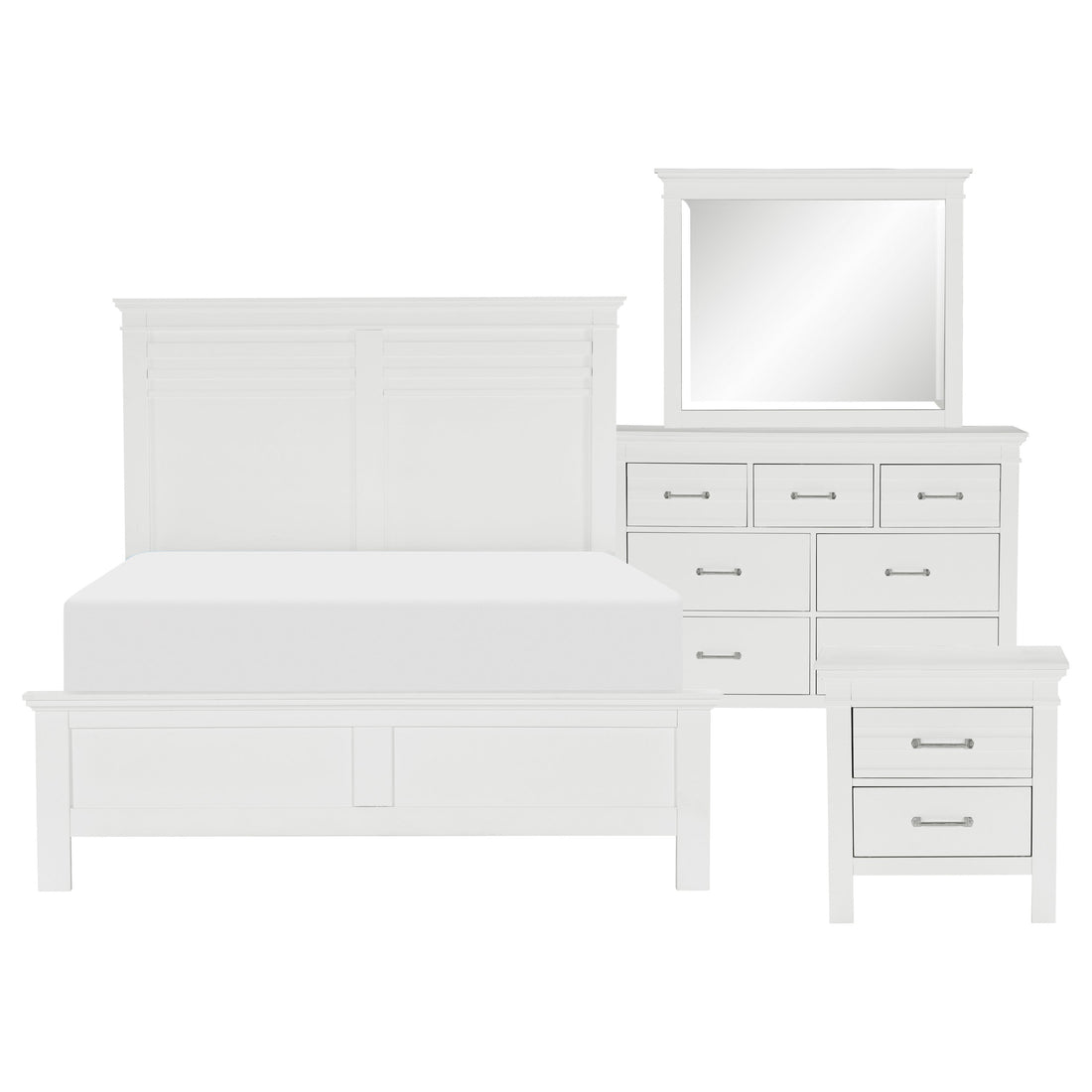 1675W-1*4 4pc Set (QB+NS+DR+MR) - 1675W-1*4 - Bien Home Furniture & Electronics