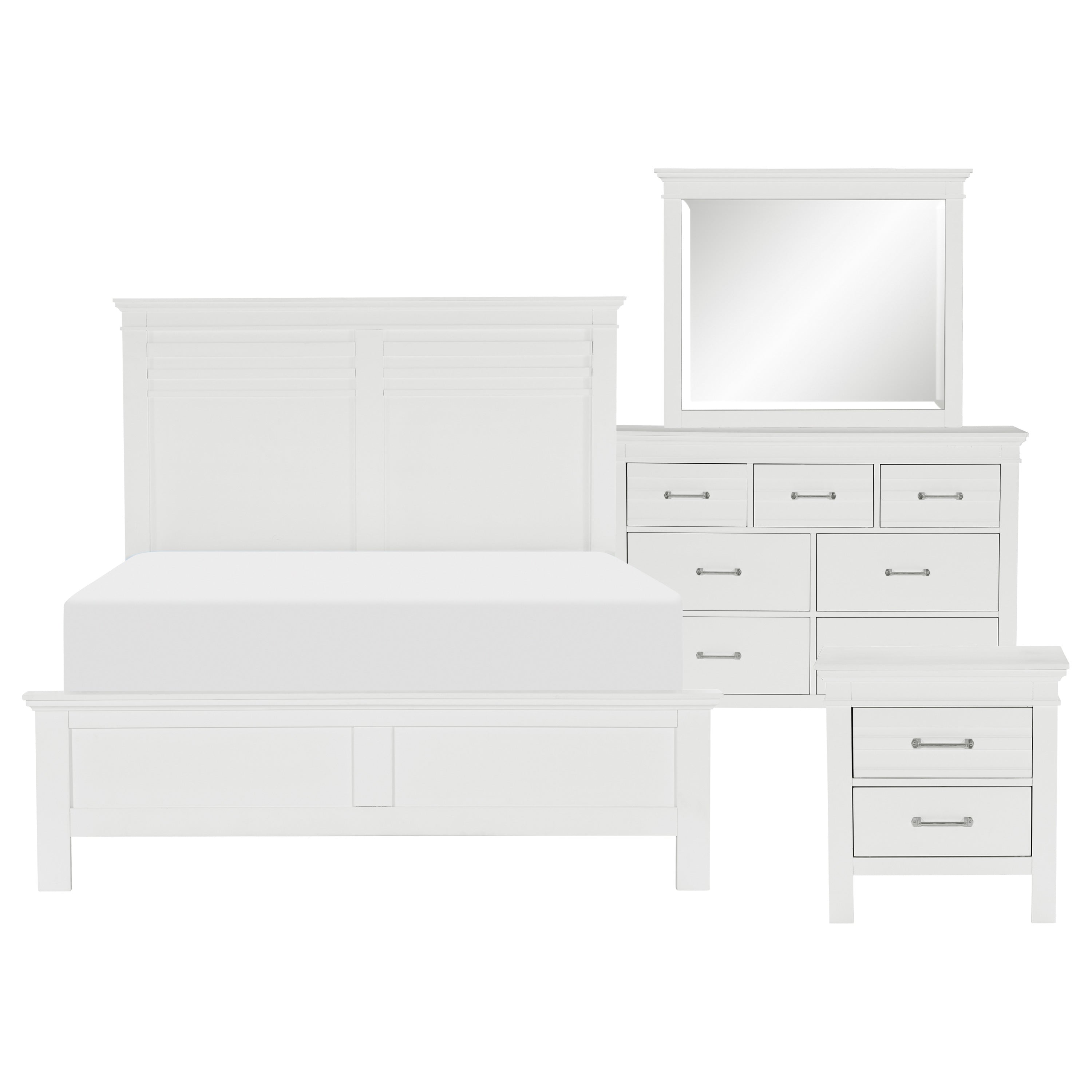 1675W-1*4 4pc Set (QB+NS+DR+MR) - 1675W-1*4 - Bien Home Furniture & Electronics