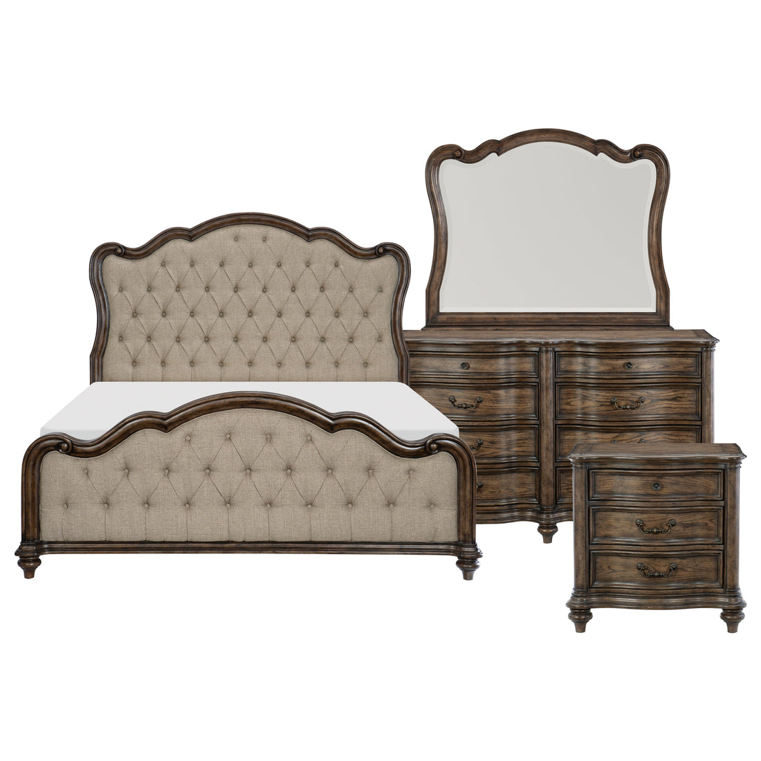1682-1*4 4pc Set (QB+NS+DR+MR) - 1682-1*4 - Bien Home Furniture & Electronics