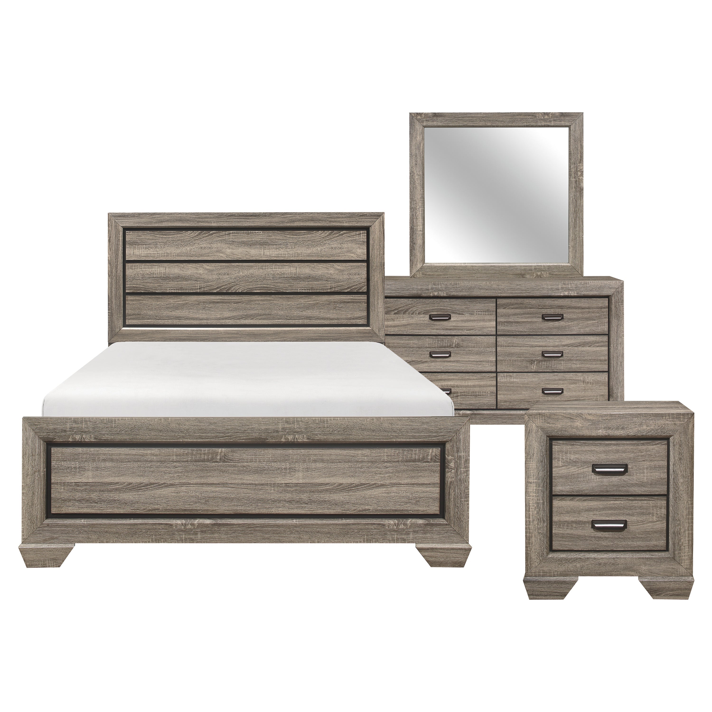 1904-1*4 4pc set (QB+NS+DR+MR) - 1904-1*4 - Bien Home Furniture & Electronics