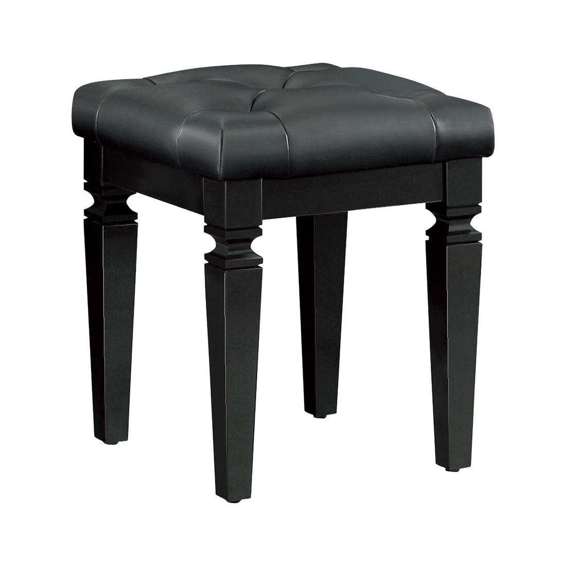 1916BK-14 Vanity Stool - 1916BK-14 - Bien Home Furniture & Electronics