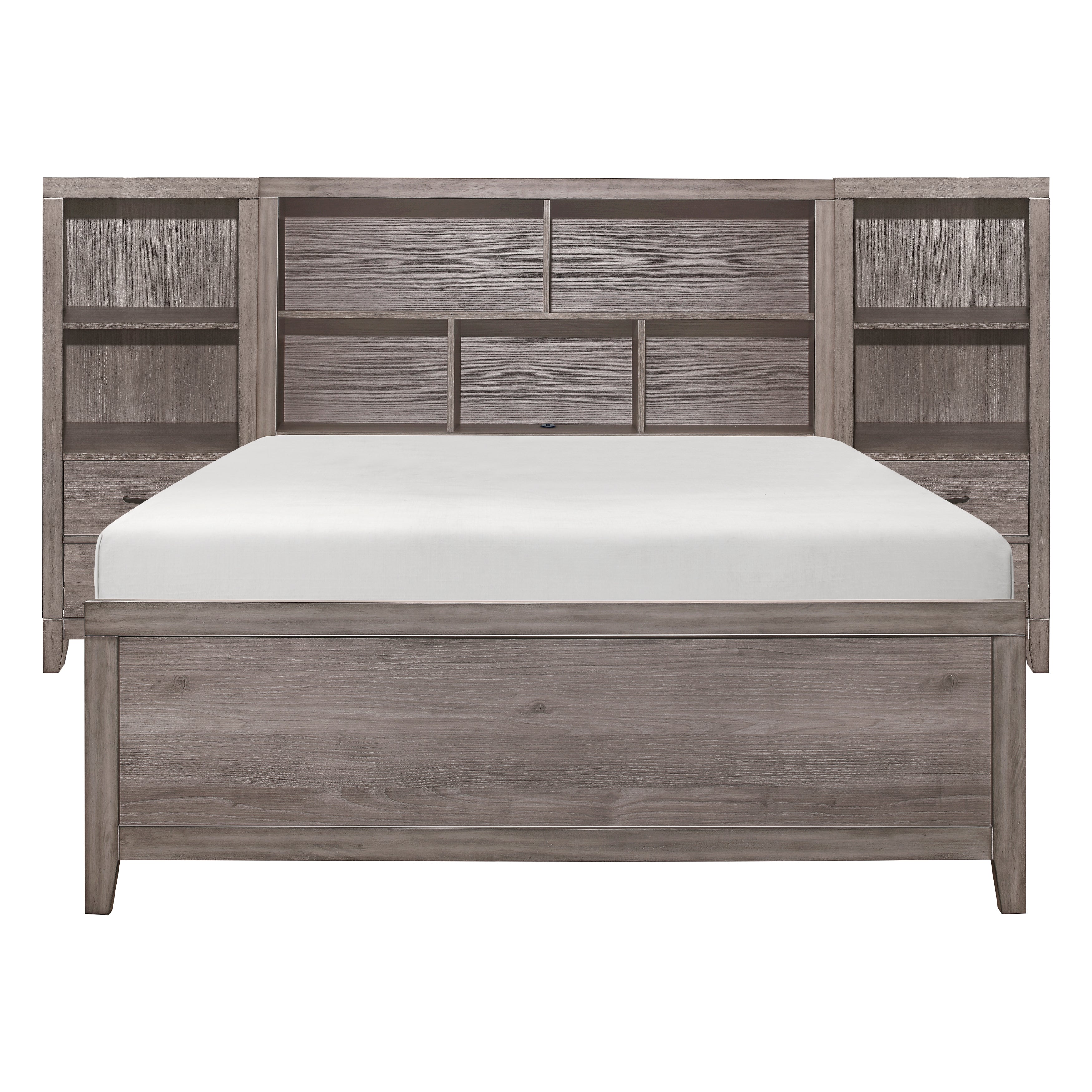 2042NBF*WBT 4pc Set Full Wall Bed with Toy Boxes (FB+2PNS+TFT) - 2042NBF*WBT - Bien Home Furniture & Electronics