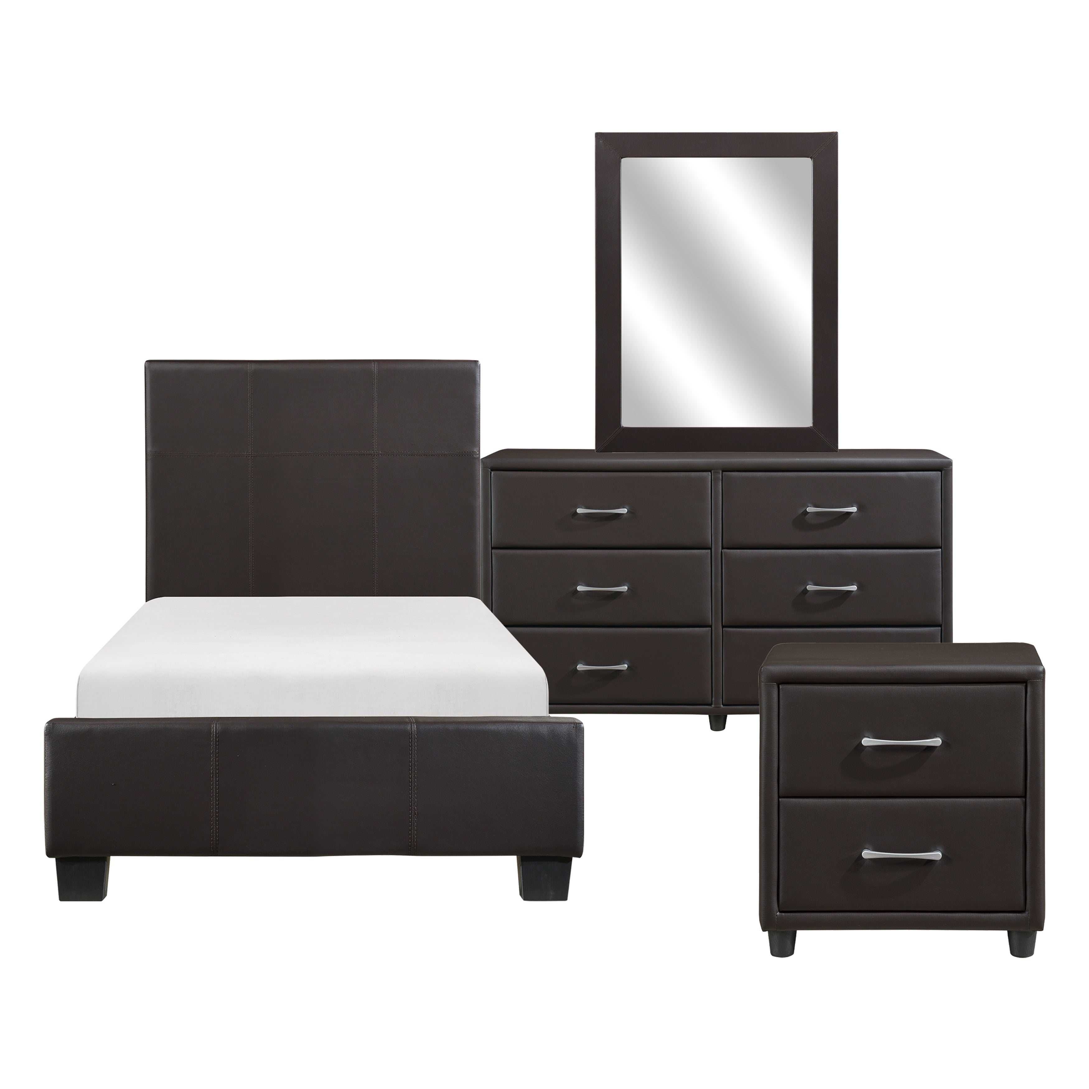 2220TDBR-1*4 4pc Set (TB+NS+DR+MR) - 2220TDBR-1*4 - Bien Home Furniture & Electronics