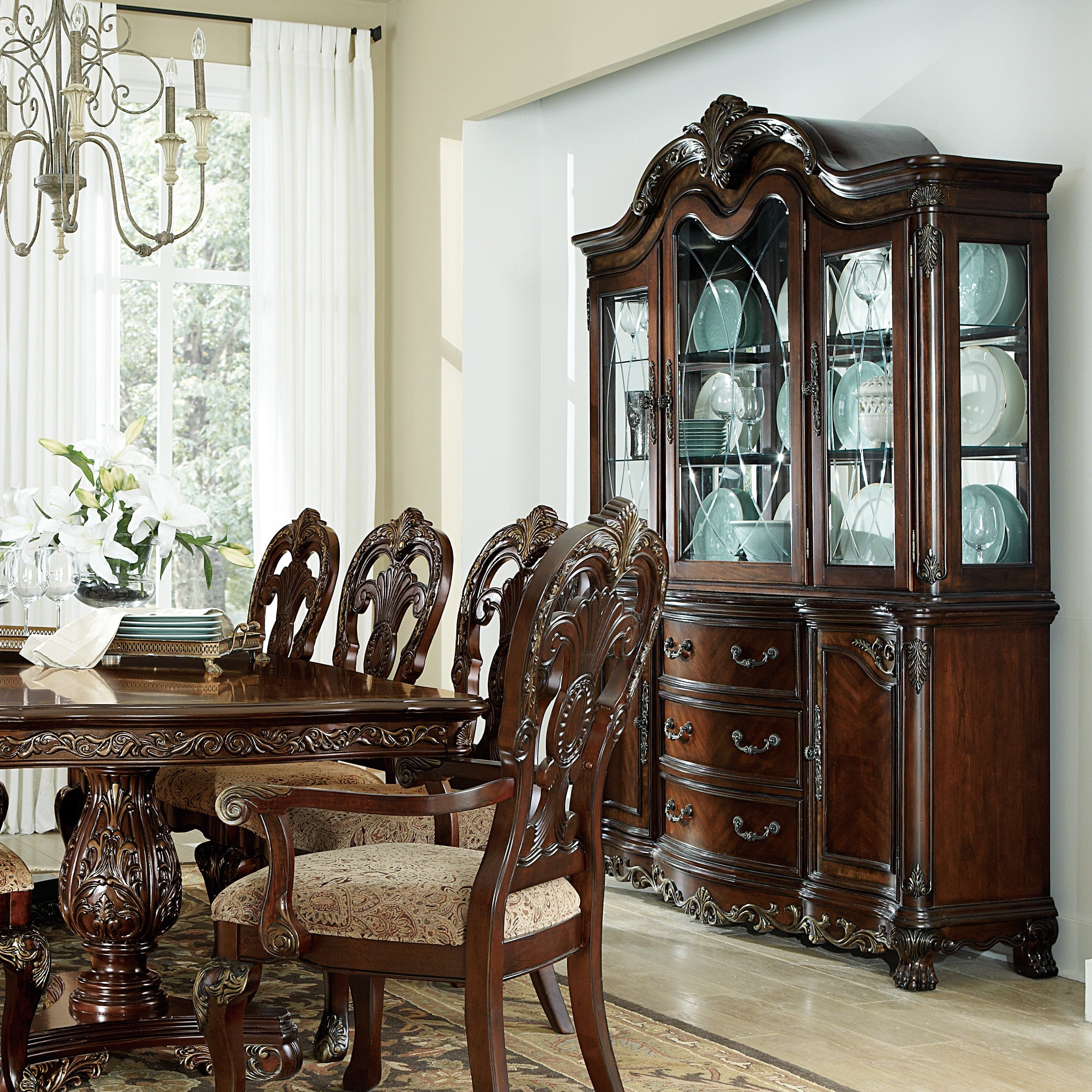 2243-50* (2)Buffet & Hutch - 2243-50* - Bien Home Furniture & Electronics
