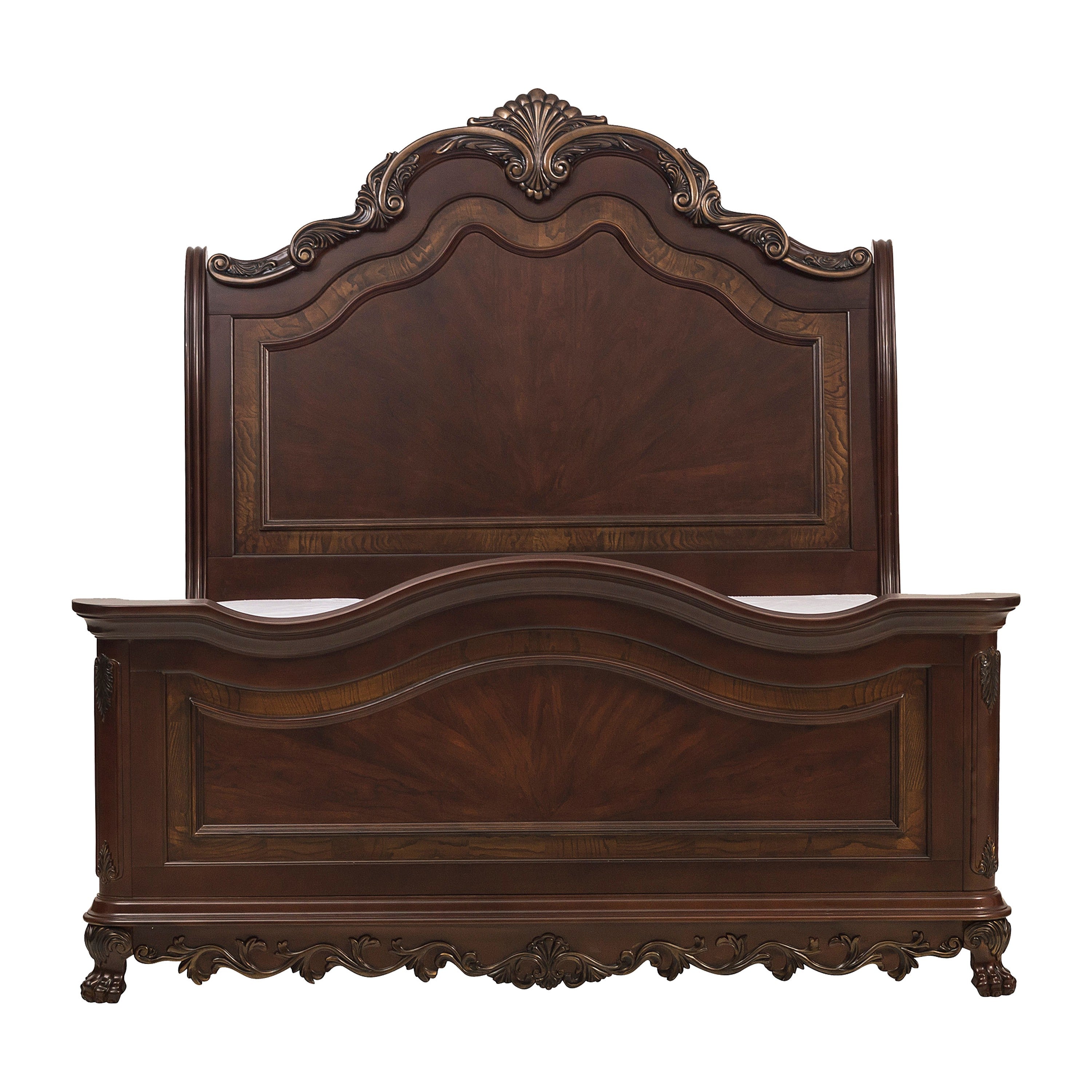 2243SL-1* (3)Queen Sleigh Bed - 2243SL-1* - Bien Home Furniture & Electronics