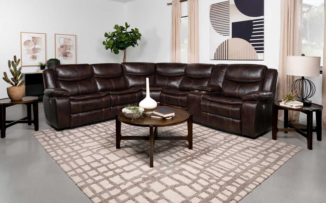 3 PC POWER SECTIONAL - 610190P - Bien Home Furniture & Electronics