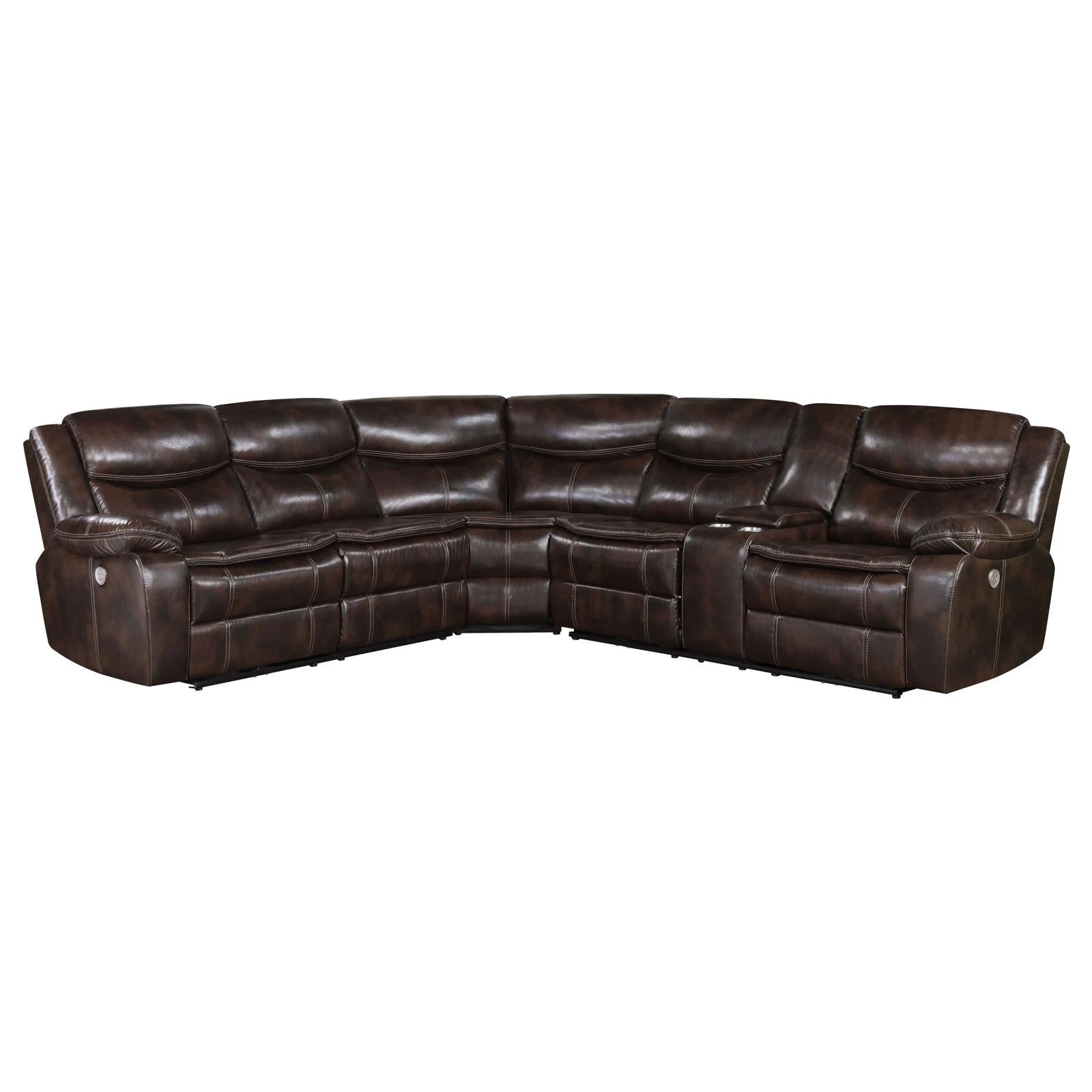 3 PC POWER SECTIONAL - 610190P - Bien Home Furniture & Electronics