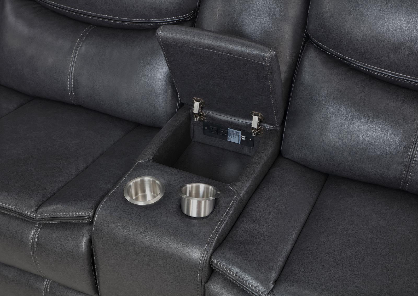 3 PC POWER SECTIONAL - 610200P - Bien Home Furniture & Electronics