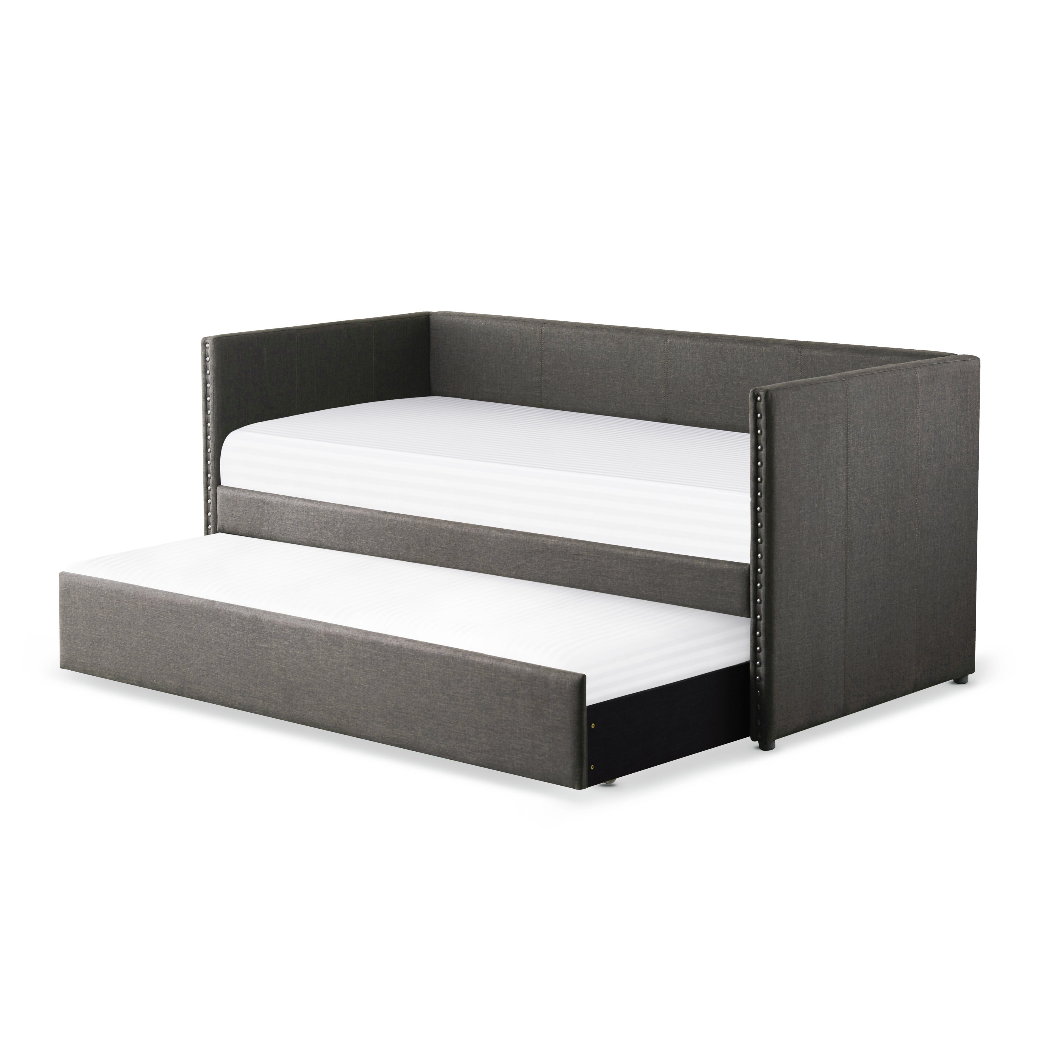 4969GY* (2) Daybed with Trundle - 4969GY* - Bien Home Furniture & Electronics