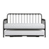 4983MBK-NT DAYBED WITH LIFT-UP TRUNDLE, BLACK, 3A - 4983MBK-NT - Bien Home Furniture & Electronics