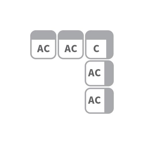 5 PC SET (4AC+CORNER) - 551511-S5A - Bien Home Furniture & Electronics