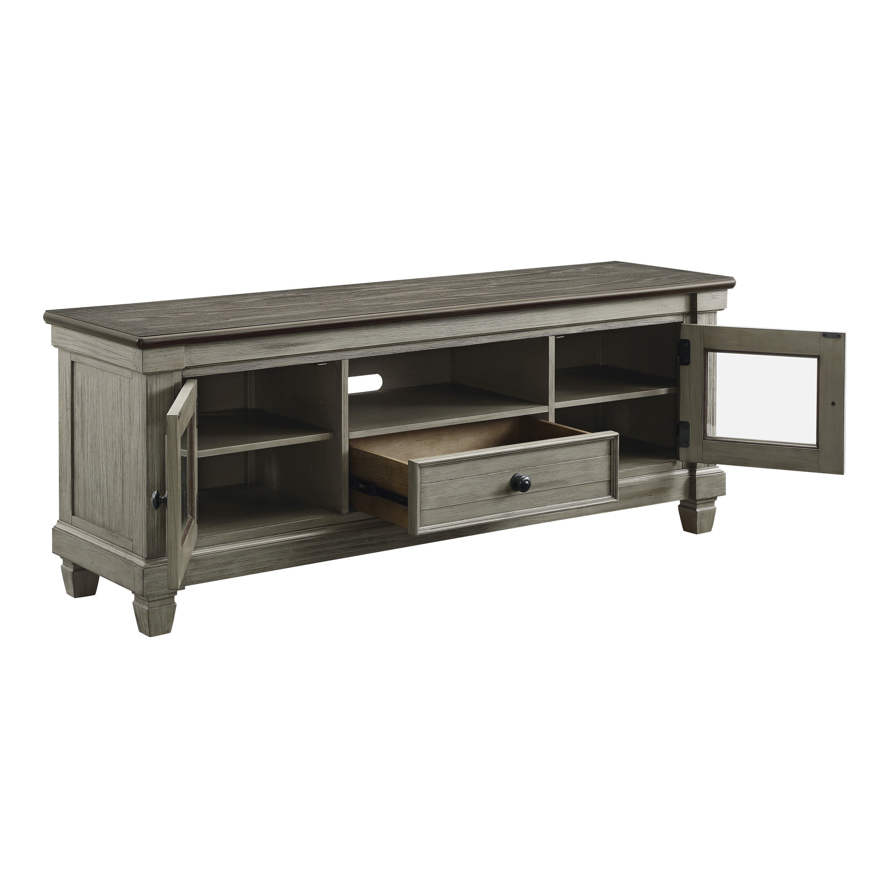 56270GY-64T TV Stand - 56270GY-64T - Bien Home Furniture & Electronics