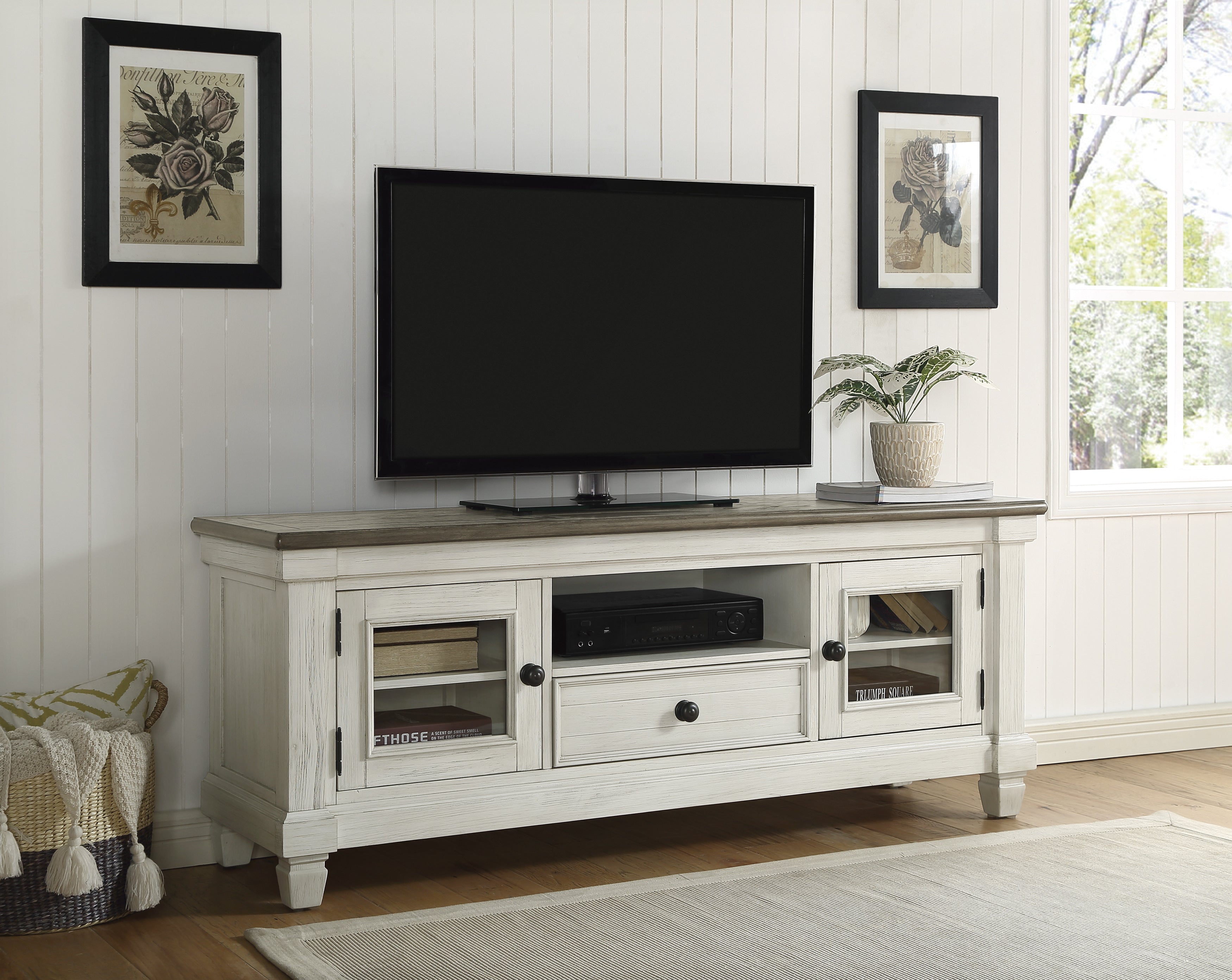 56270NW-64T TV Stand - 56270NW-64T - Bien Home Furniture &amp; Electronics