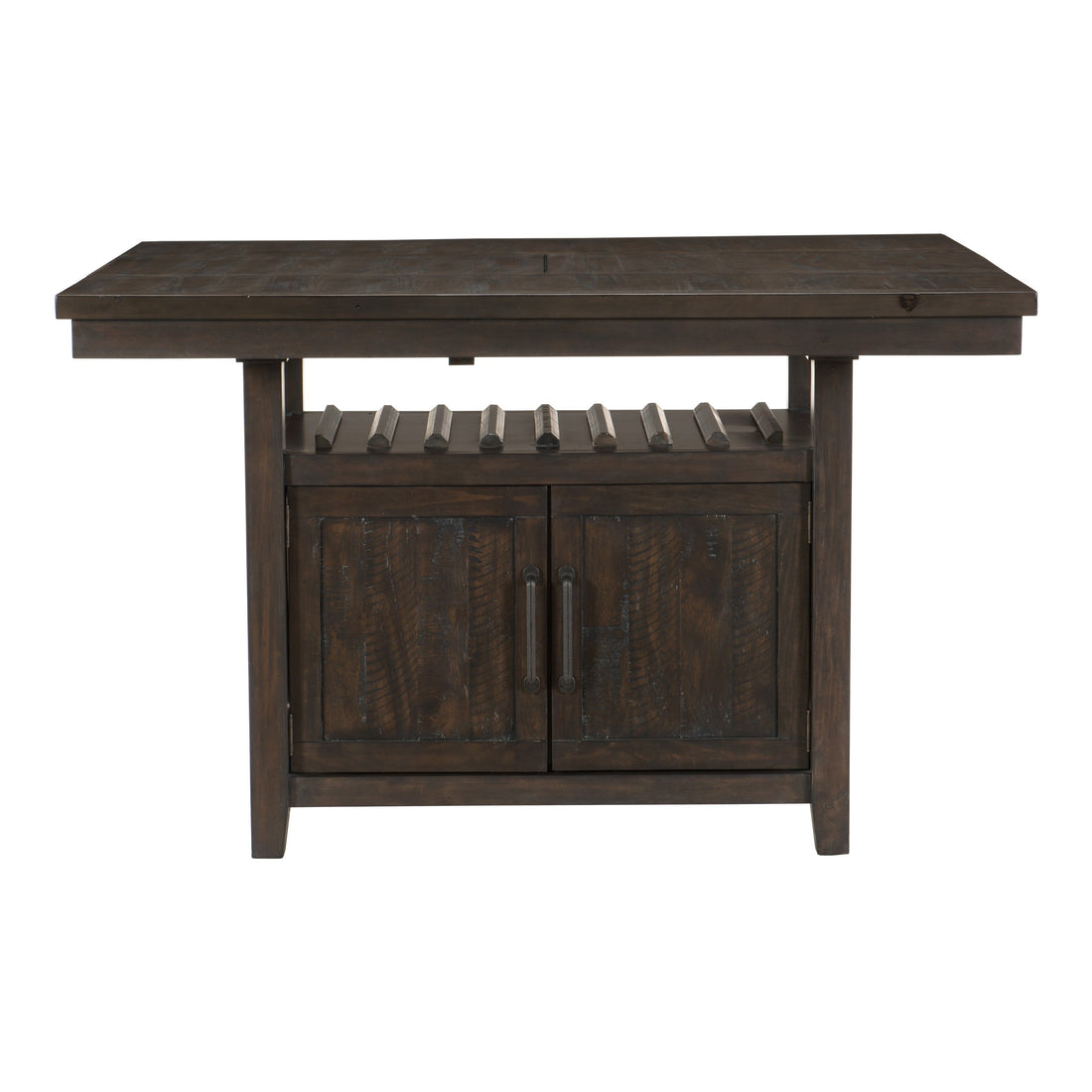 5655-36* (2)Counter Height Table with Storage Base - 5655-36* - Bien Home Furniture & Electronics