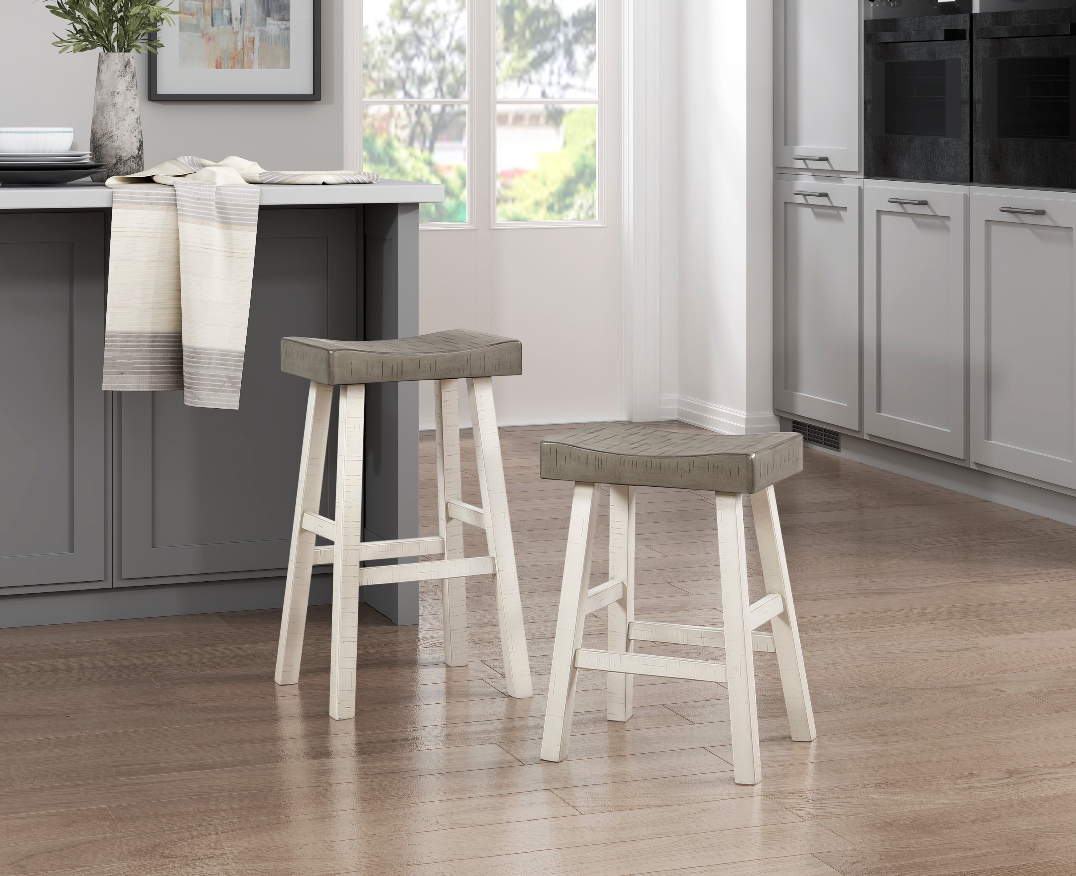 5687WTT-24 Counter Height Stool - 5687WTT-24 - Bien Home Furniture & Electronics