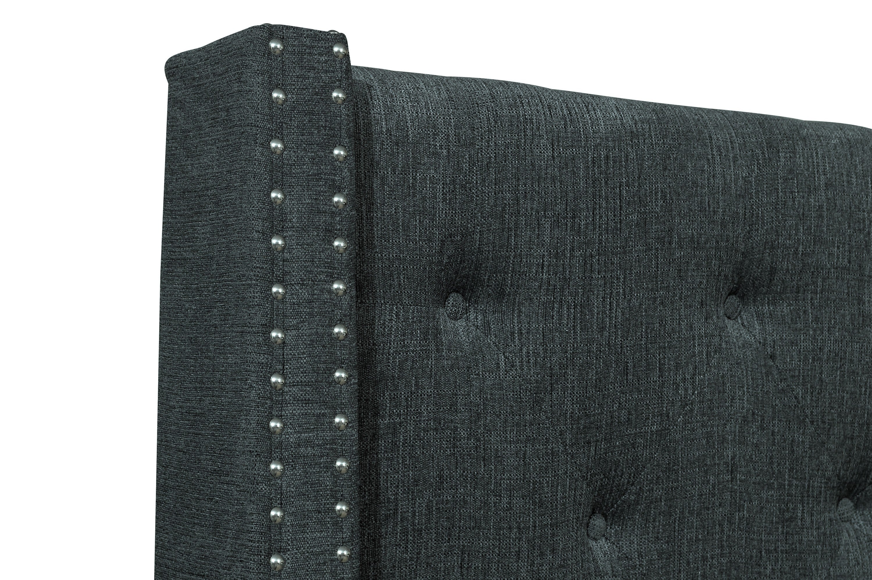 5877GY-1DW* (3)Queen Platform Bed with Storage Footboard - 5877GY-1DW* - Bien Home Furniture & Electronics