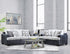 7400 - Charcoal Sofa & Loveseat Set - 7400 Charcoal - Bien Home Furniture & Electronics