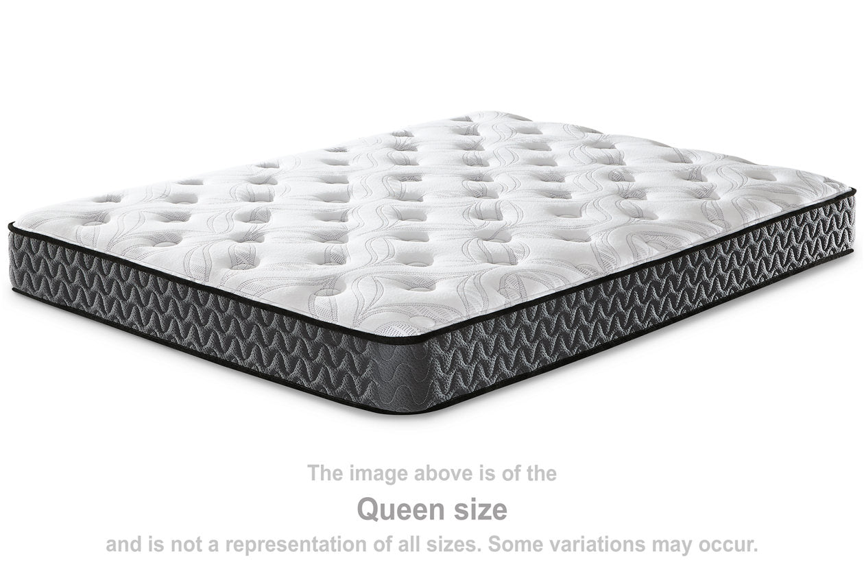 8 Inch Bonnell Hybrid White King Mattress - M58741 - Bien Home Furniture & Electronics