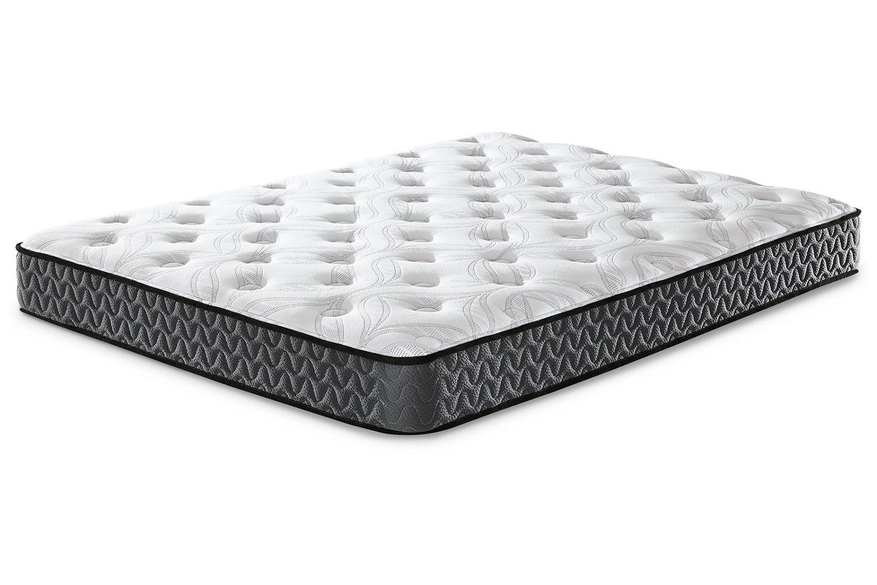 8 Inch Bonnell Hybrid White Queen Mattress - M58731 - Bien Home Furniture & Electronics