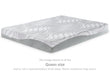 8 Inch Memory Foam White King Mattress - M59141 - Bien Home Furniture & Electronics