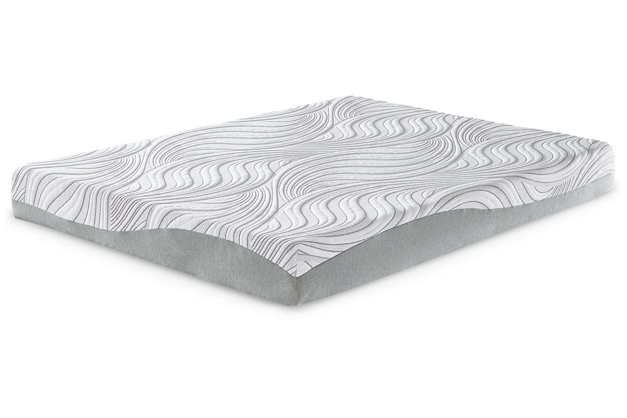 8 Inch Memory Foam White Queen Mattress - M59131 - Bien Home Furniture &amp; Electronics