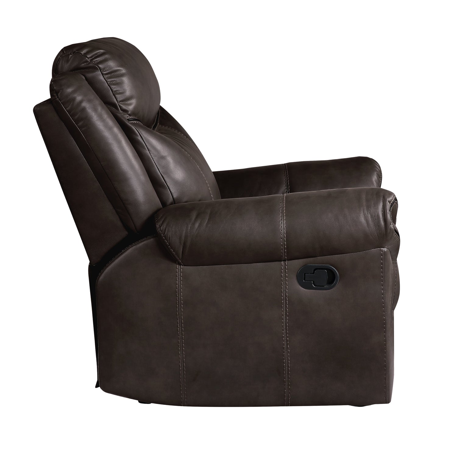 8206BRW-1 Glider Reclining Chair - 8206BRW-1 - Bien Home Furniture & Electronics