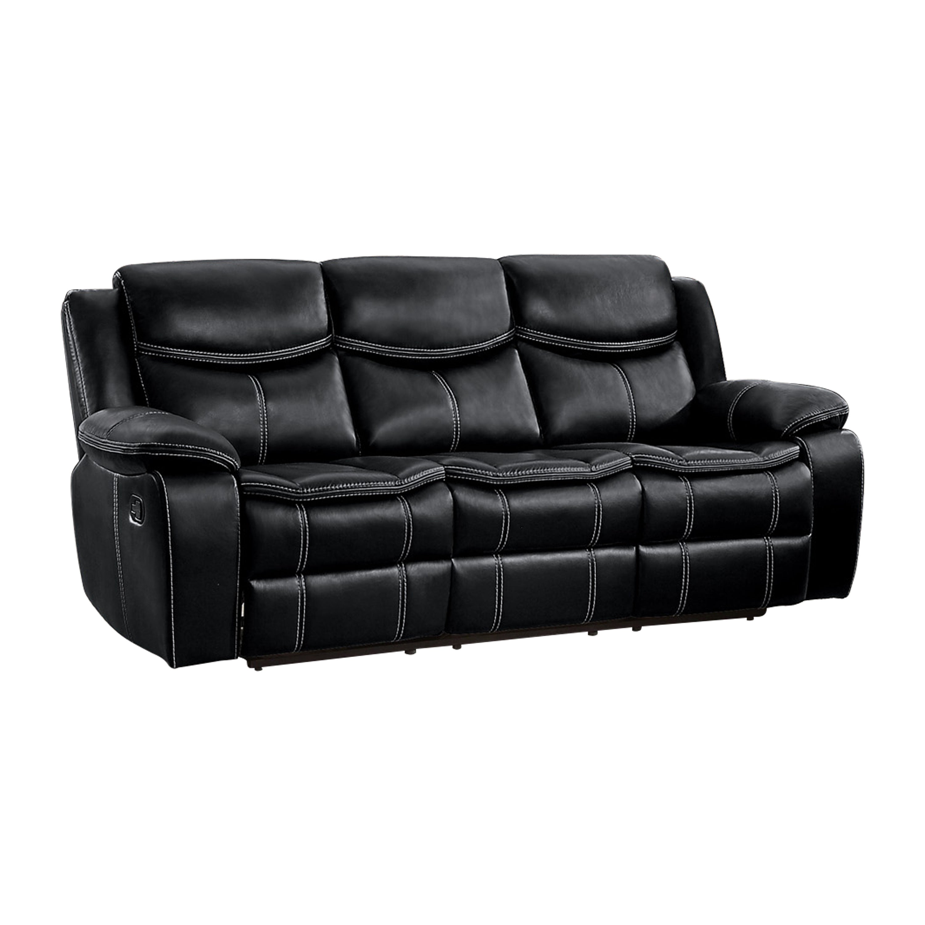 8230BLK*2 2pc Set: Sofa, Love - 8230BLK*2 - Bien Home Furniture & Electronics