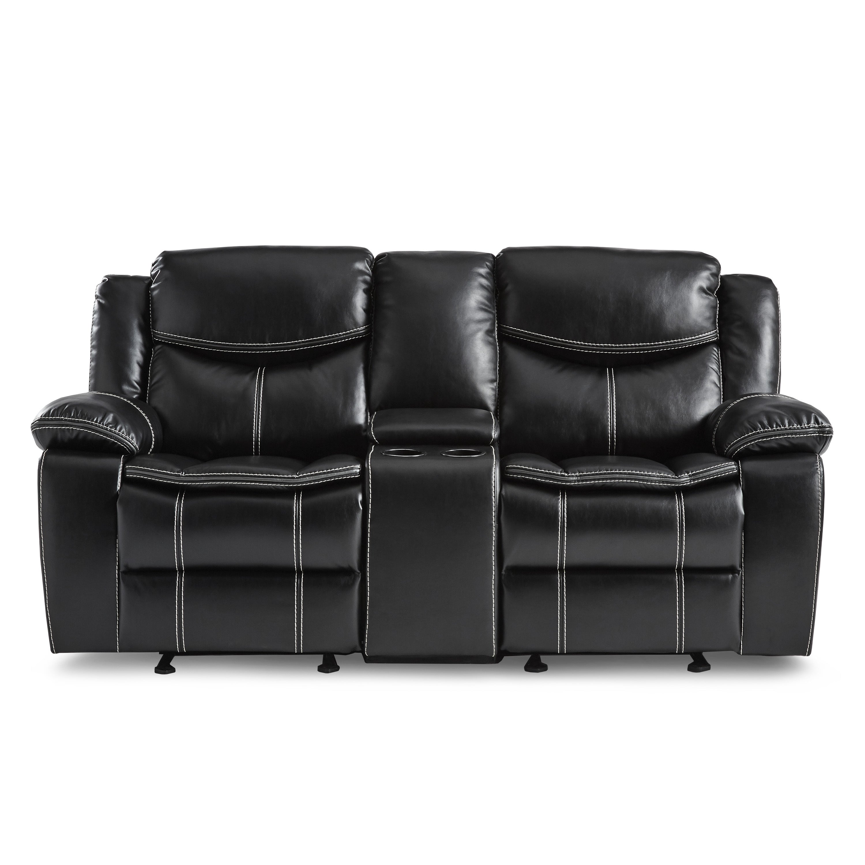 8230BLK*2 2pc Set: Sofa, Love - 8230BLK*2 - Bien Home Furniture & Electronics
