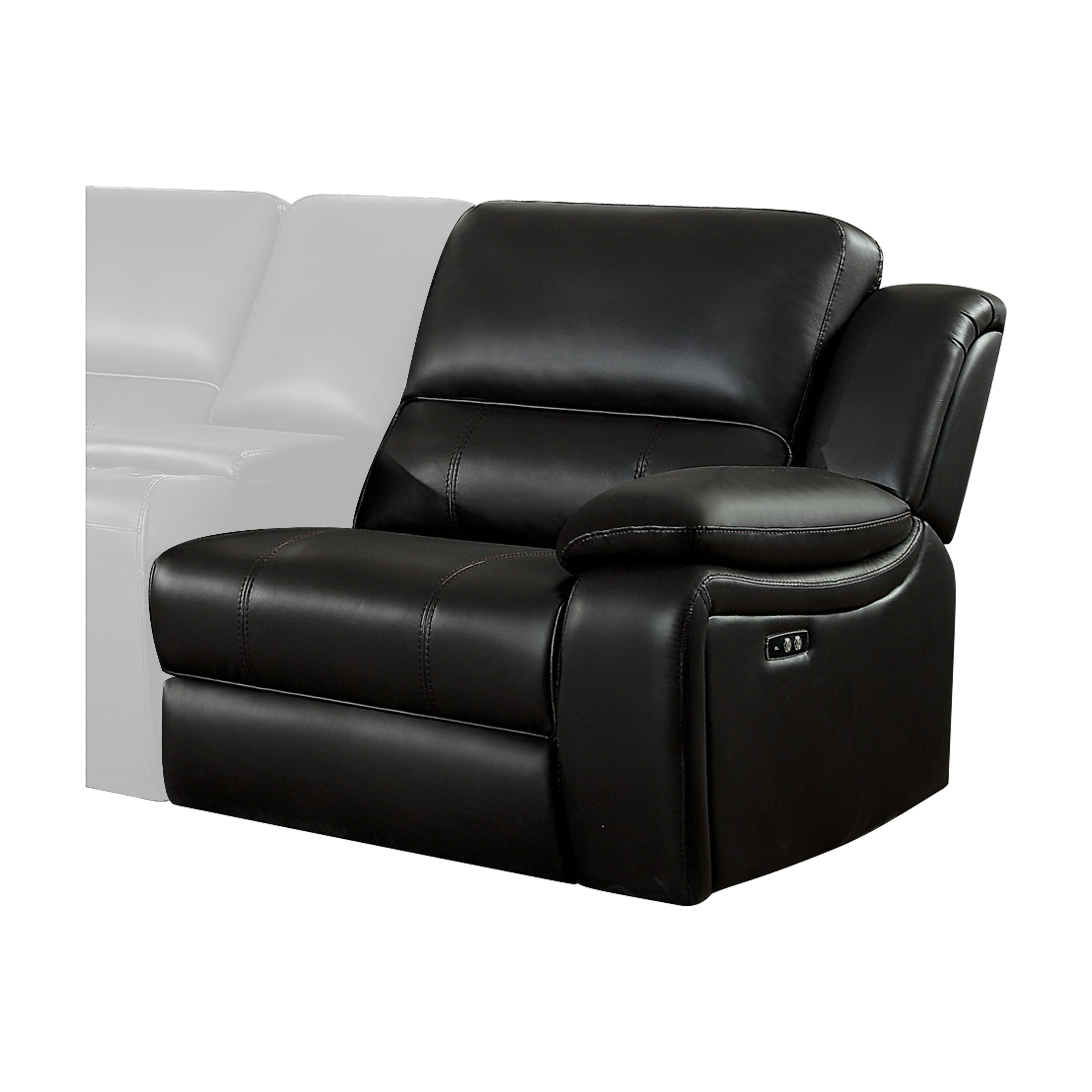 8260DB*6PW (6)6-Piece Modular Power Reclining Sectional - 8260DB*6PW - Bien Home Furniture & Electronics