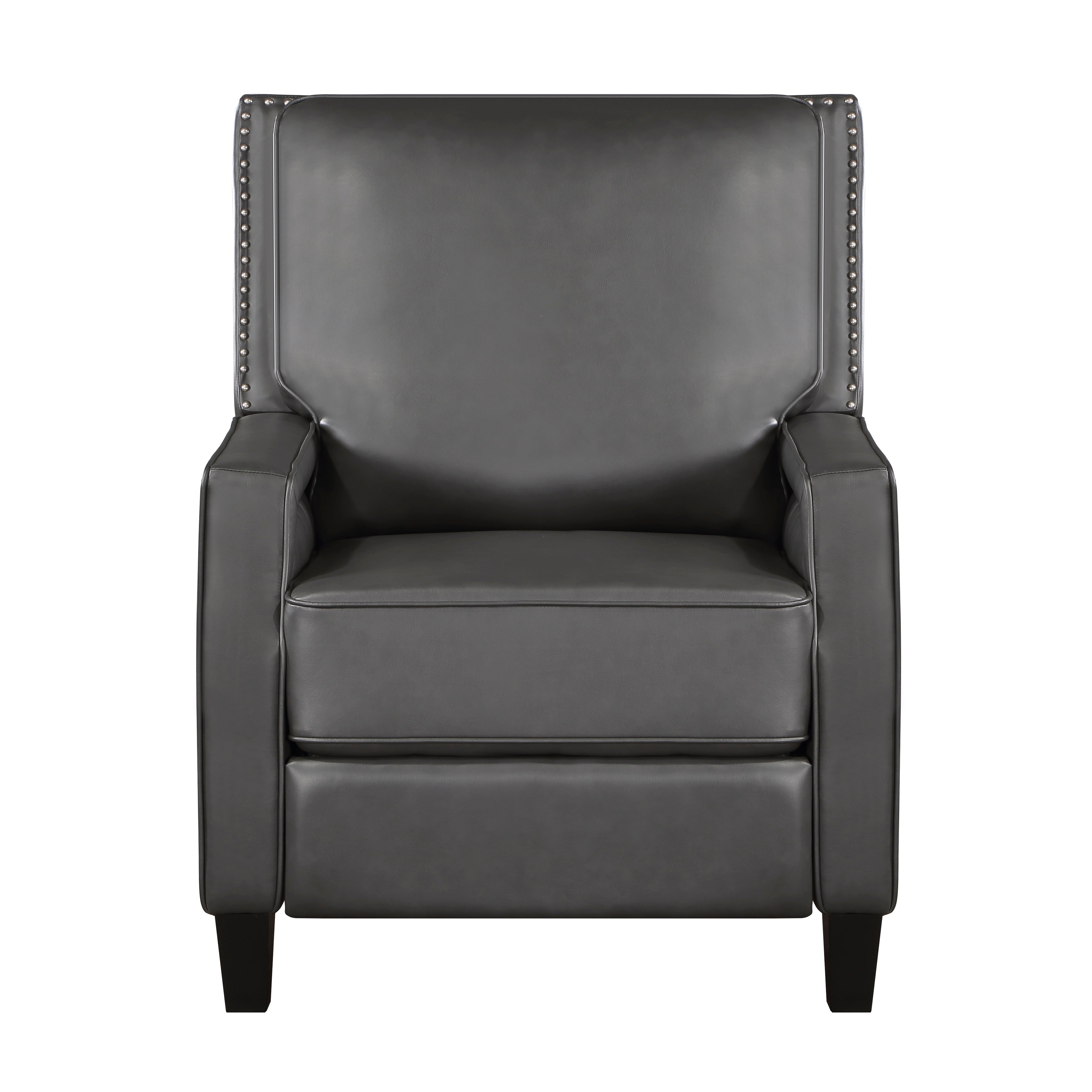 8504GRY-1 Push Back Reclining Chair - 8504GRY-1 - Bien Home Furniture & Electronics