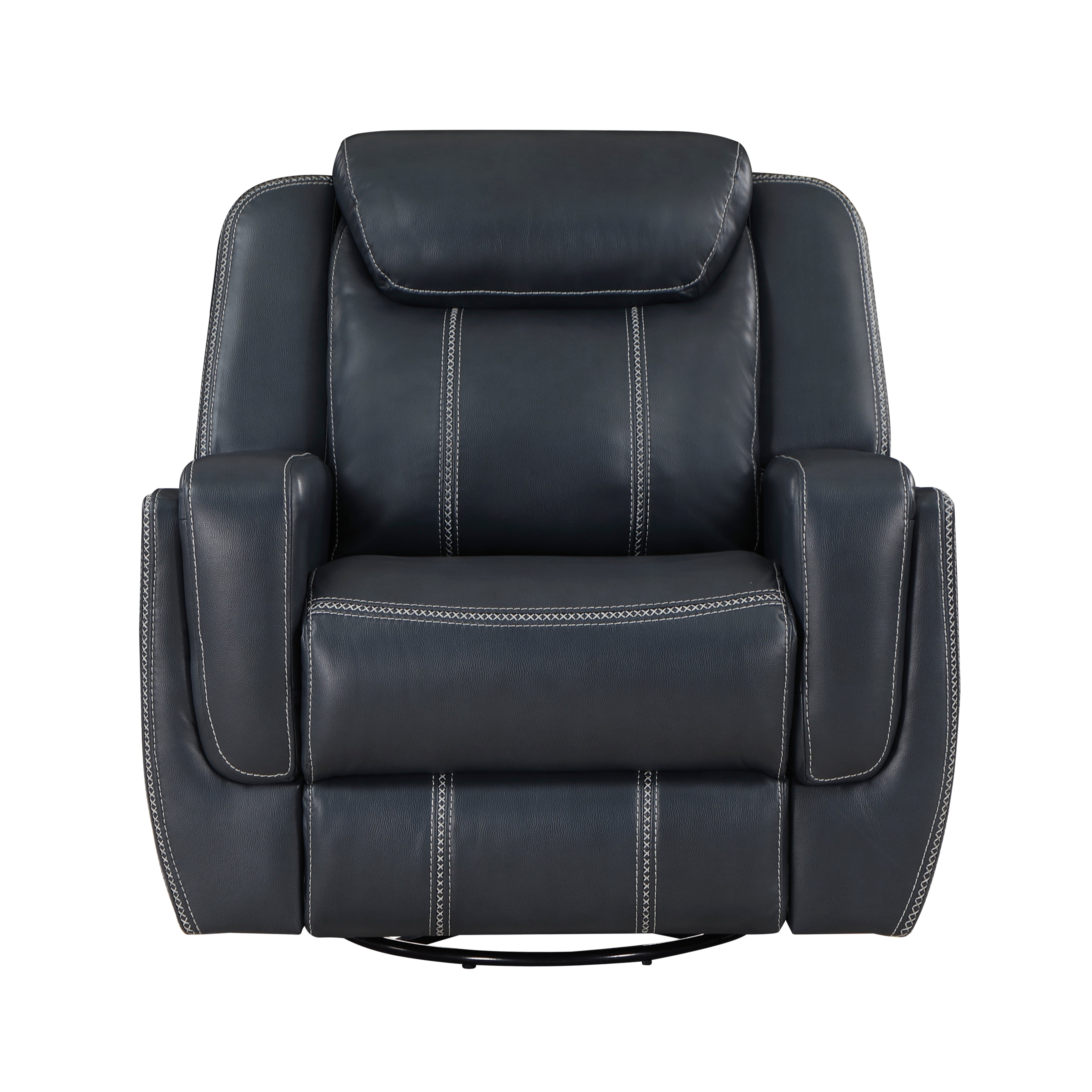 8516BU-1 Swivel Glider Reclining Chair - 8516BU-1 - Bien Home Furniture &amp; Electronics