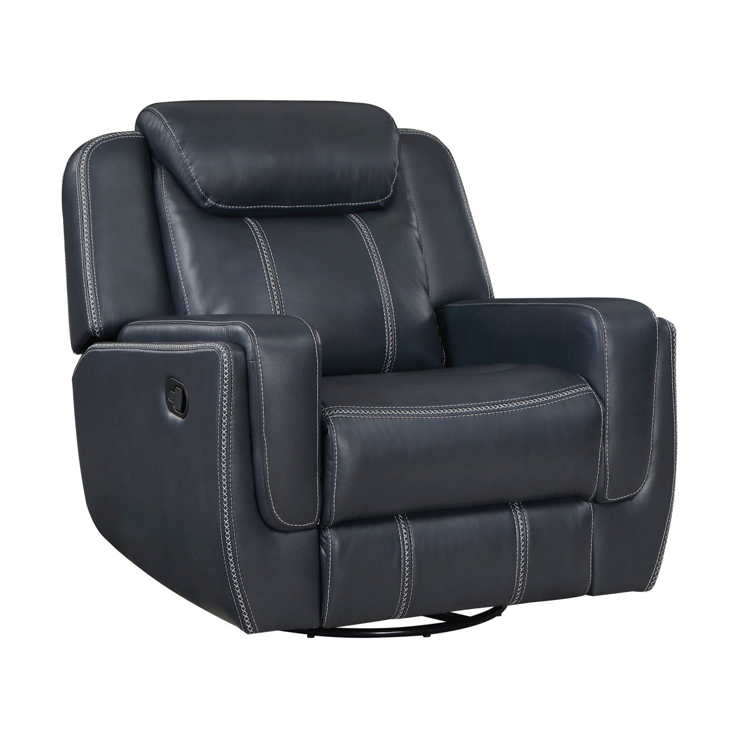 8516BU-1 Swivel Glider Reclining Chair - 8516BU-1 - Bien Home Furniture & Electronics