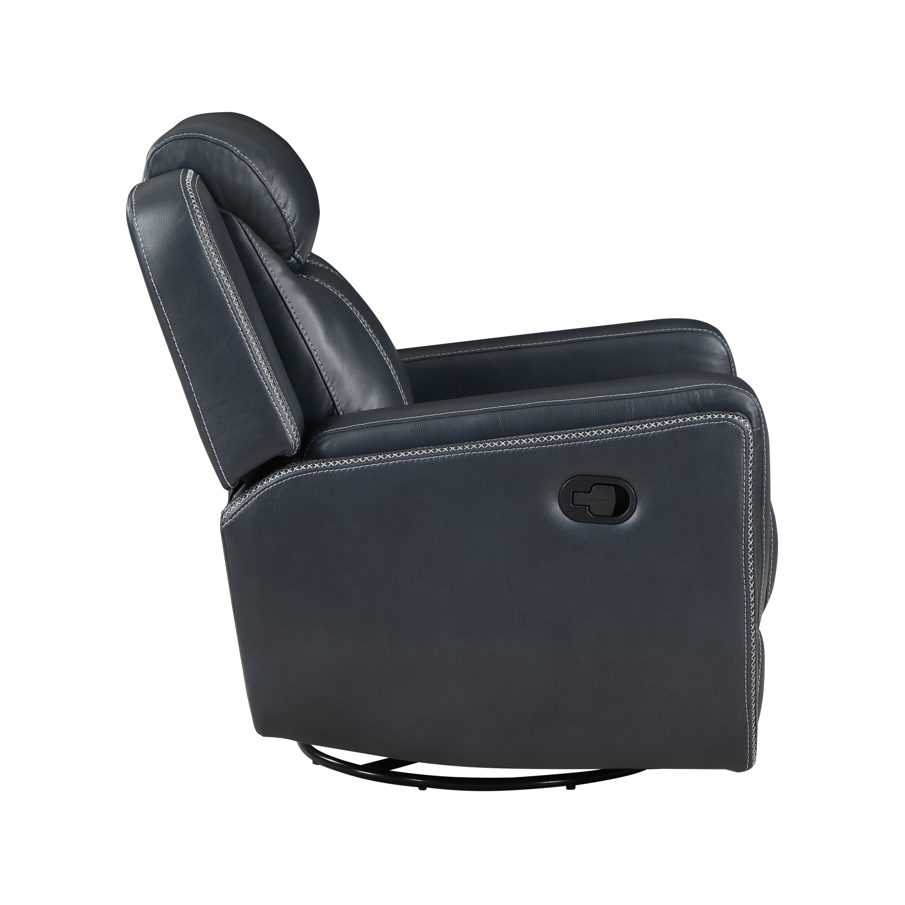 8516BU-1 Swivel Glider Reclining Chair - 8516BU-1 - Bien Home Furniture & Electronics