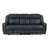 8516BU-3 Double Reclining Sofa with Center Drop-Down Cup Holders, Magazine bag, Receptacles and USB Ports - 8516BU-3 - Bien Home Furniture & Electronics