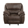 8517BRW-1 Rocker Reclining Chair - 8517BRW-1 - Bien Home Furniture & Electronics
