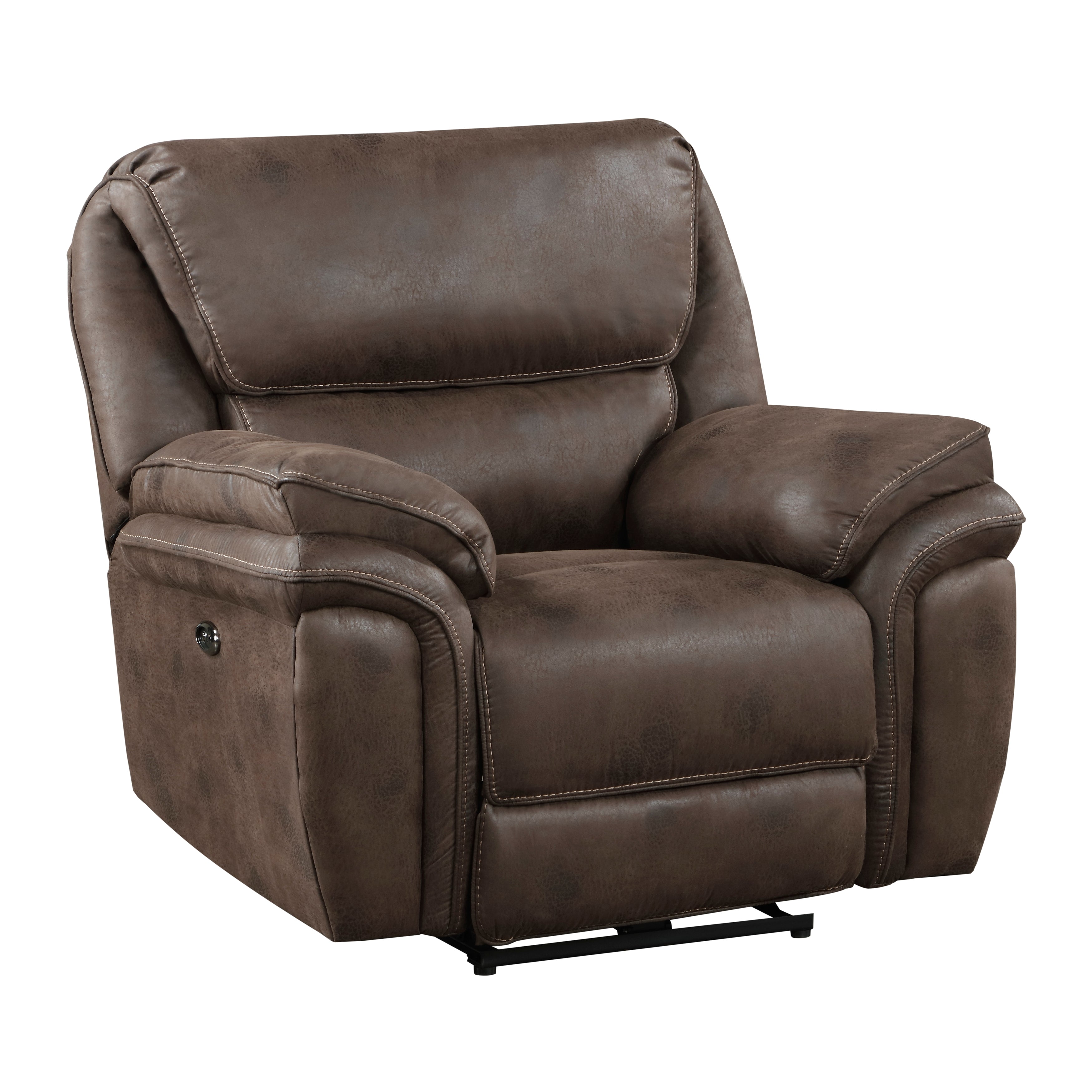 8517BRW-1PW Power Reclining Chair - 8517BRW-1PW - Bien Home Furniture & Electronics