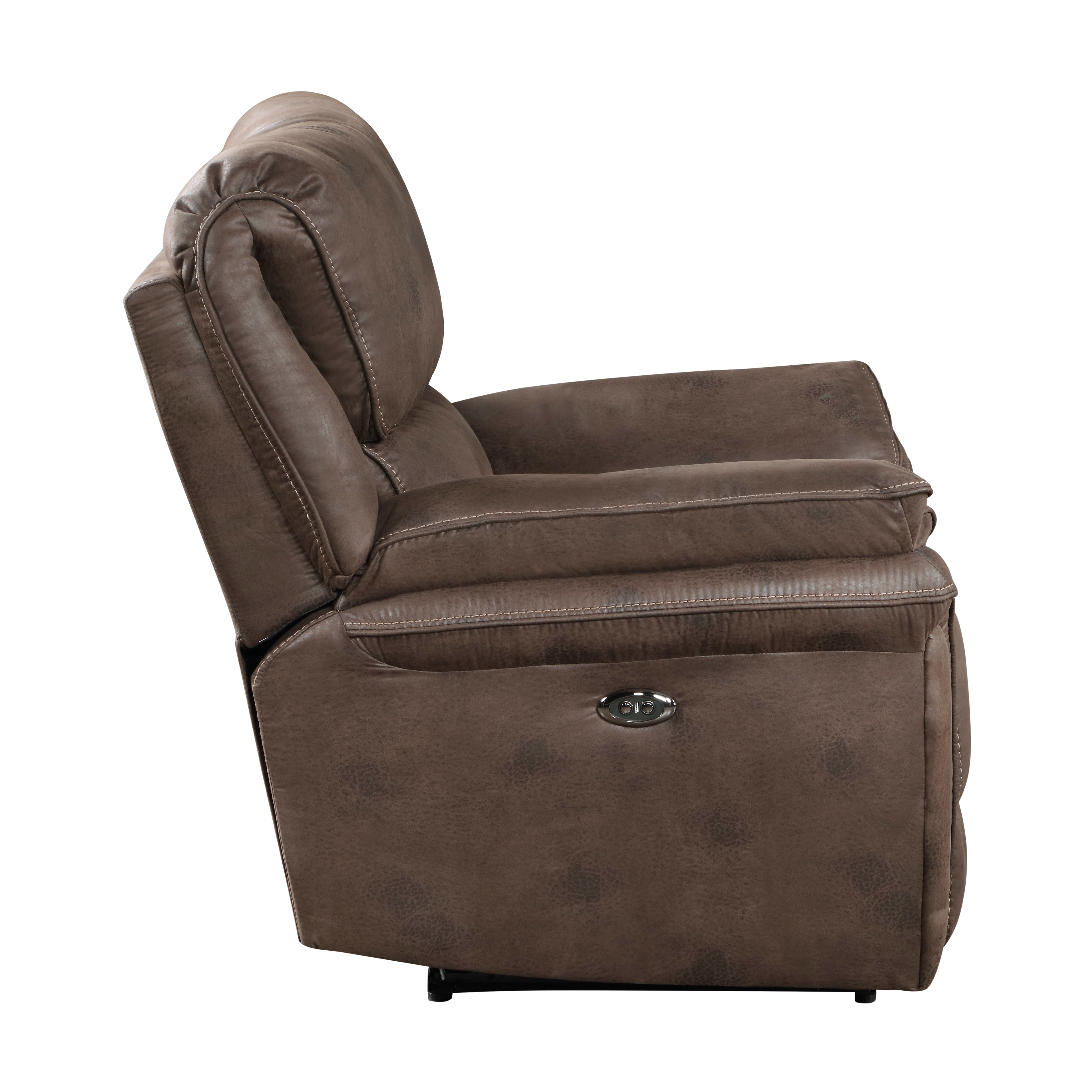 8517BRW-1PW Power Reclining Chair - 8517BRW-1PW - Bien Home Furniture & Electronics