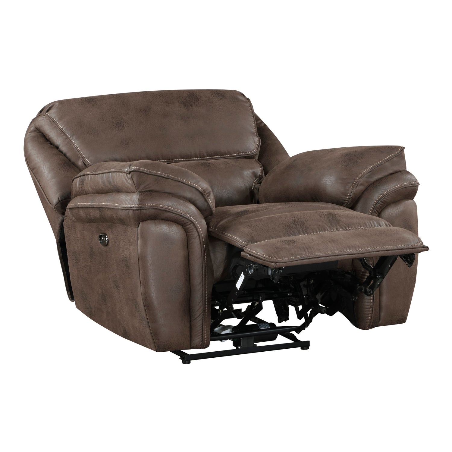 8517BRW-1PW Power Reclining Chair - 8517BRW-1PW - Bien Home Furniture &amp; Electronics