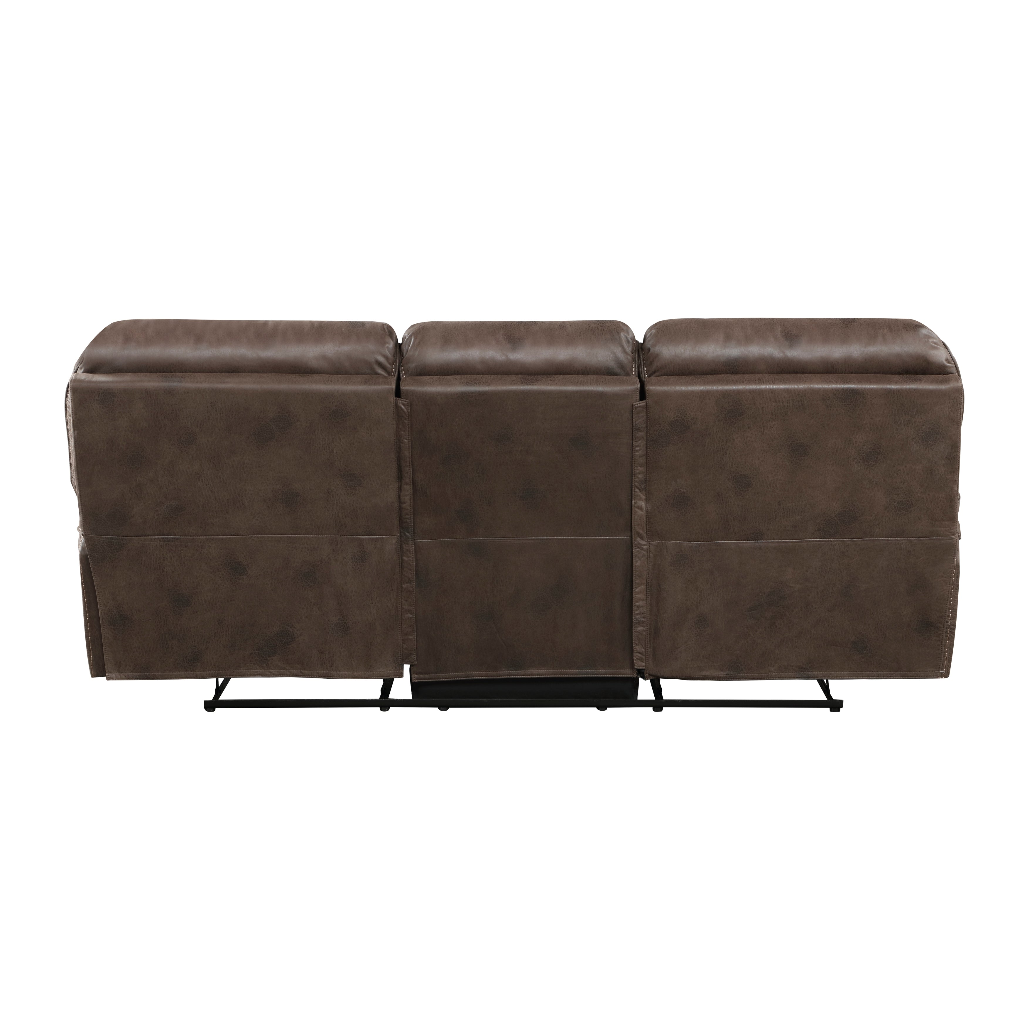 8517BRW-3 Double Reclining Sofa - 8517BRW-3 - Bien Home Furniture & Electronics