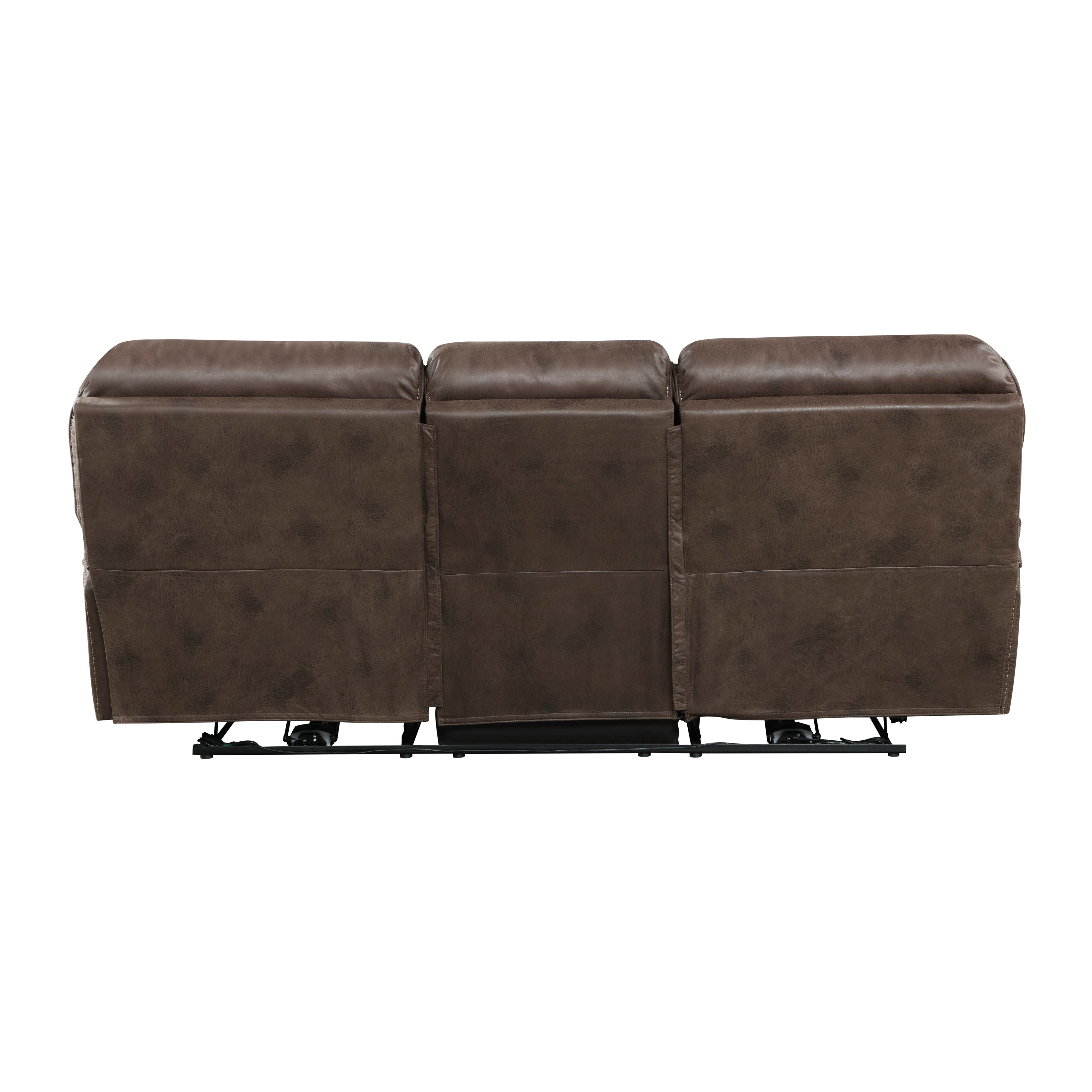8517BRW-3PW Power Double Reclining Sofa - 8517BRW-3PW - Bien Home Furniture & Electronics