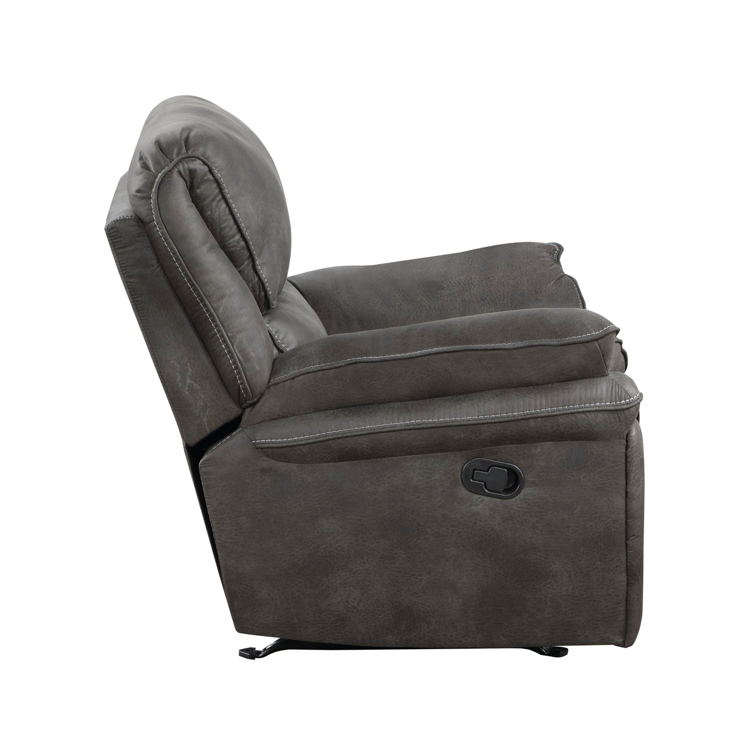 8517GRY-1 Rocker Reclining Chair - 8517GRY-1 - Bien Home Furniture &amp; Electronics