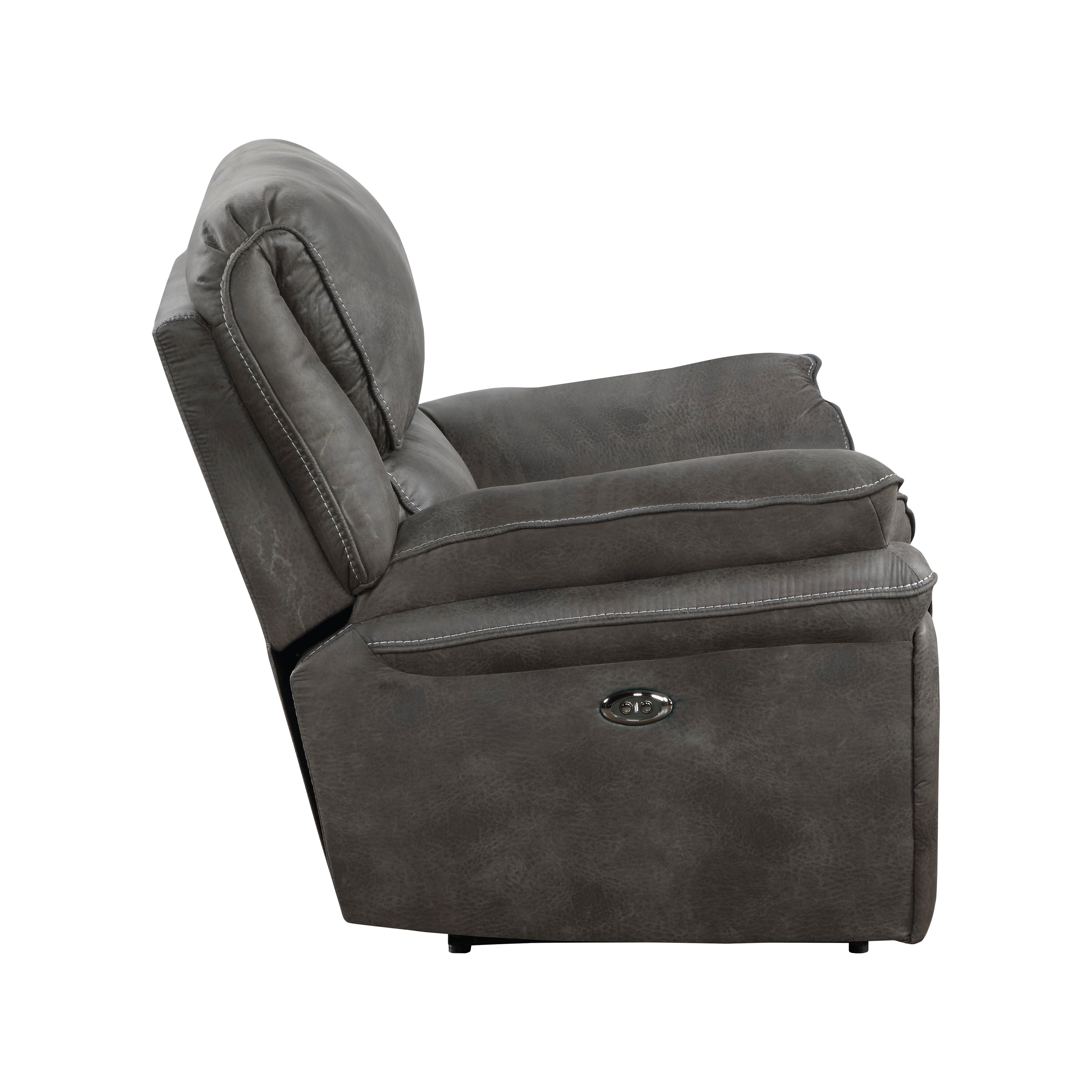 8517GRY-1PW Power Reclining Chair - 8517GRY-1PW - Bien Home Furniture & Electronics