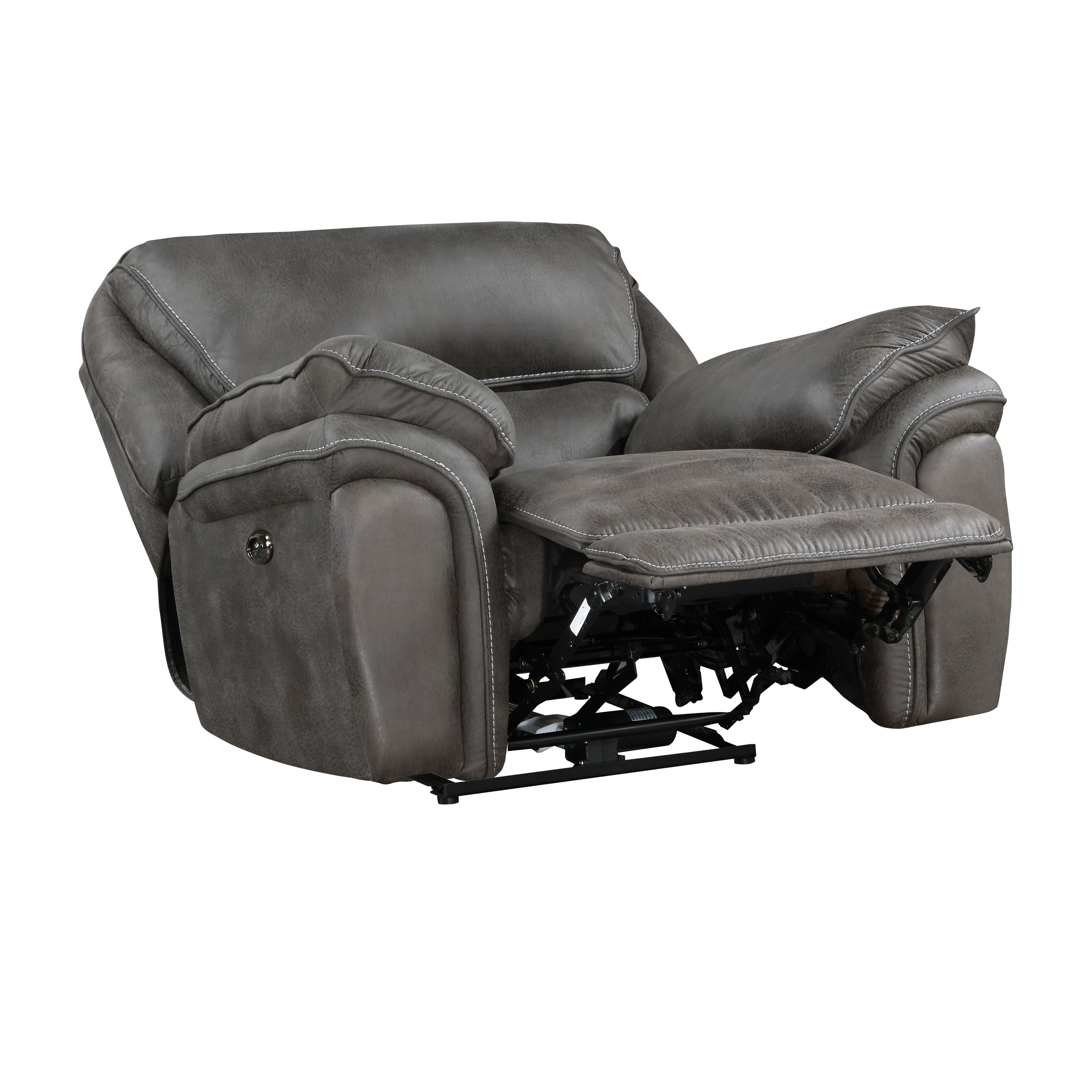 8517GRY-1PW Power Reclining Chair - 8517GRY-1PW - Bien Home Furniture & Electronics