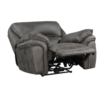 8517GRY-1PW Power Reclining Chair - 8517GRY-1PW - Bien Home Furniture &amp; Electronics