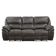 8517GRY-3PW Power Double Reclining Sofa - 8517GRY-3PW - Bien Home Furniture & Electronics
