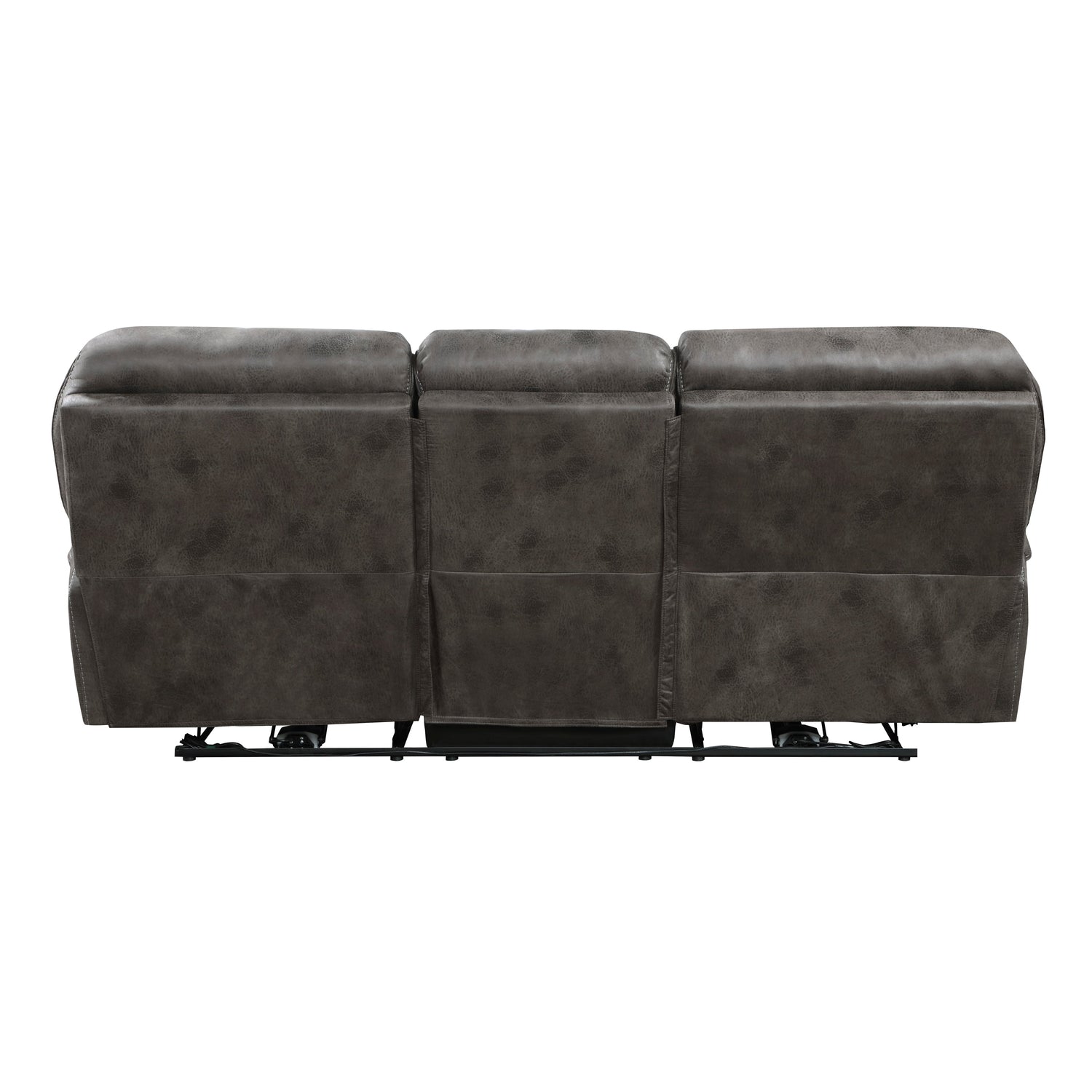 8517GRY-3PW Power Double Reclining Sofa - 8517GRY-3PW - Bien Home Furniture & Electronics