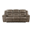 8538BR-3 Double Reclining Sofa - 8538BR-3 - Bien Home Furniture & Electronics