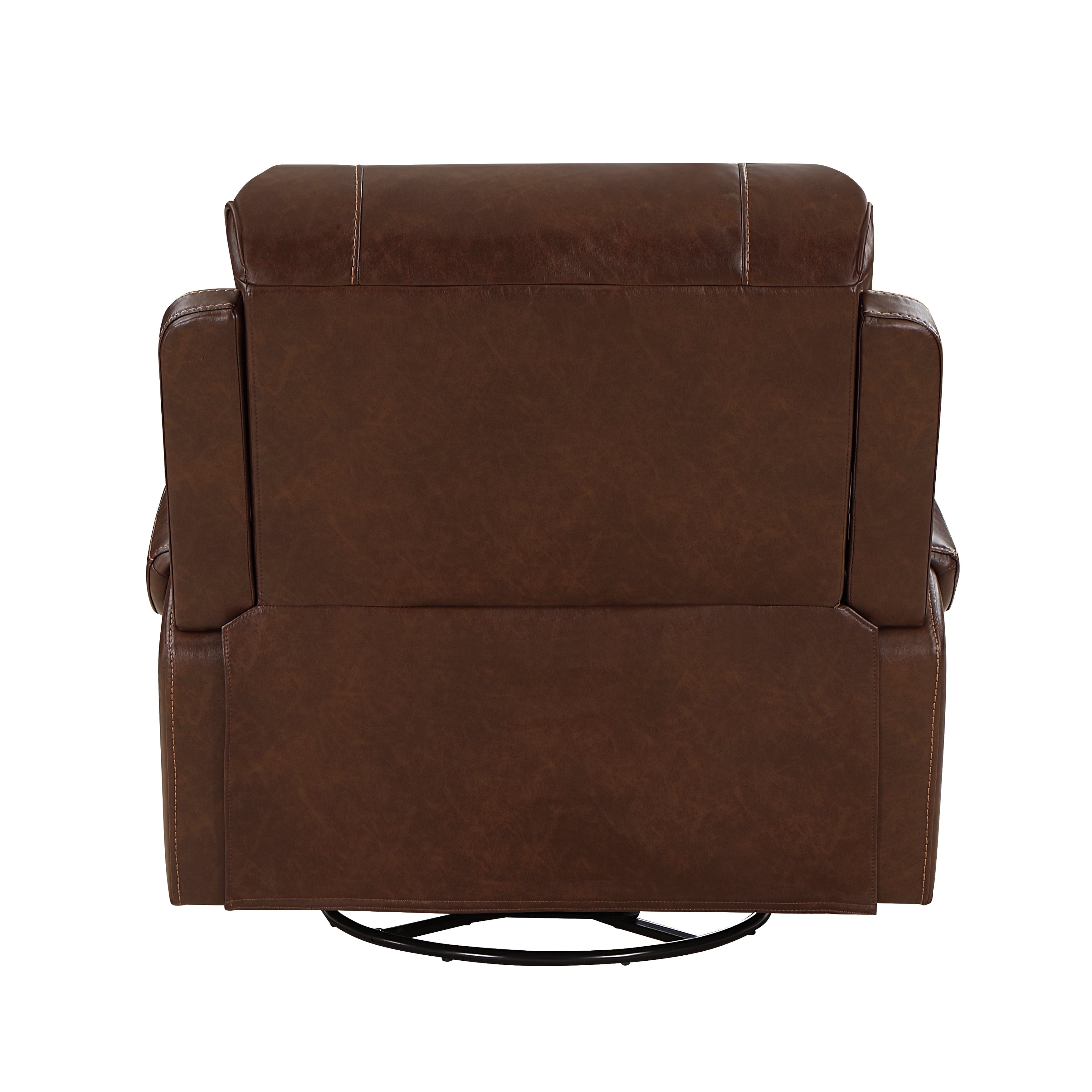 8549BRW-1 Swivel Glider Reclining Chair - 8549BRW-1 - Bien Home Furniture & Electronics